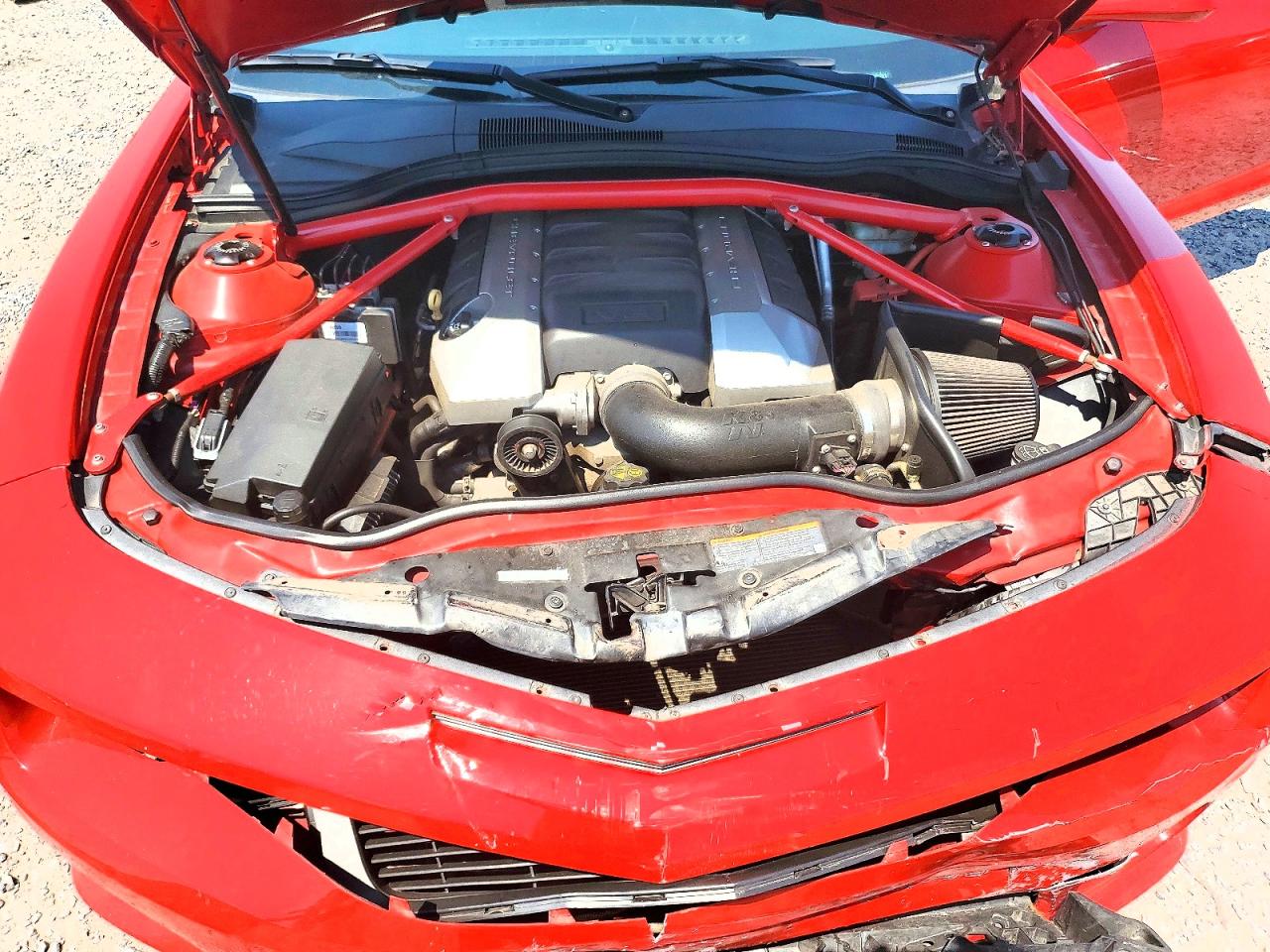 2010 Chevrolet Camaro Ss Red vin: 2G1FS1EW4A9159742