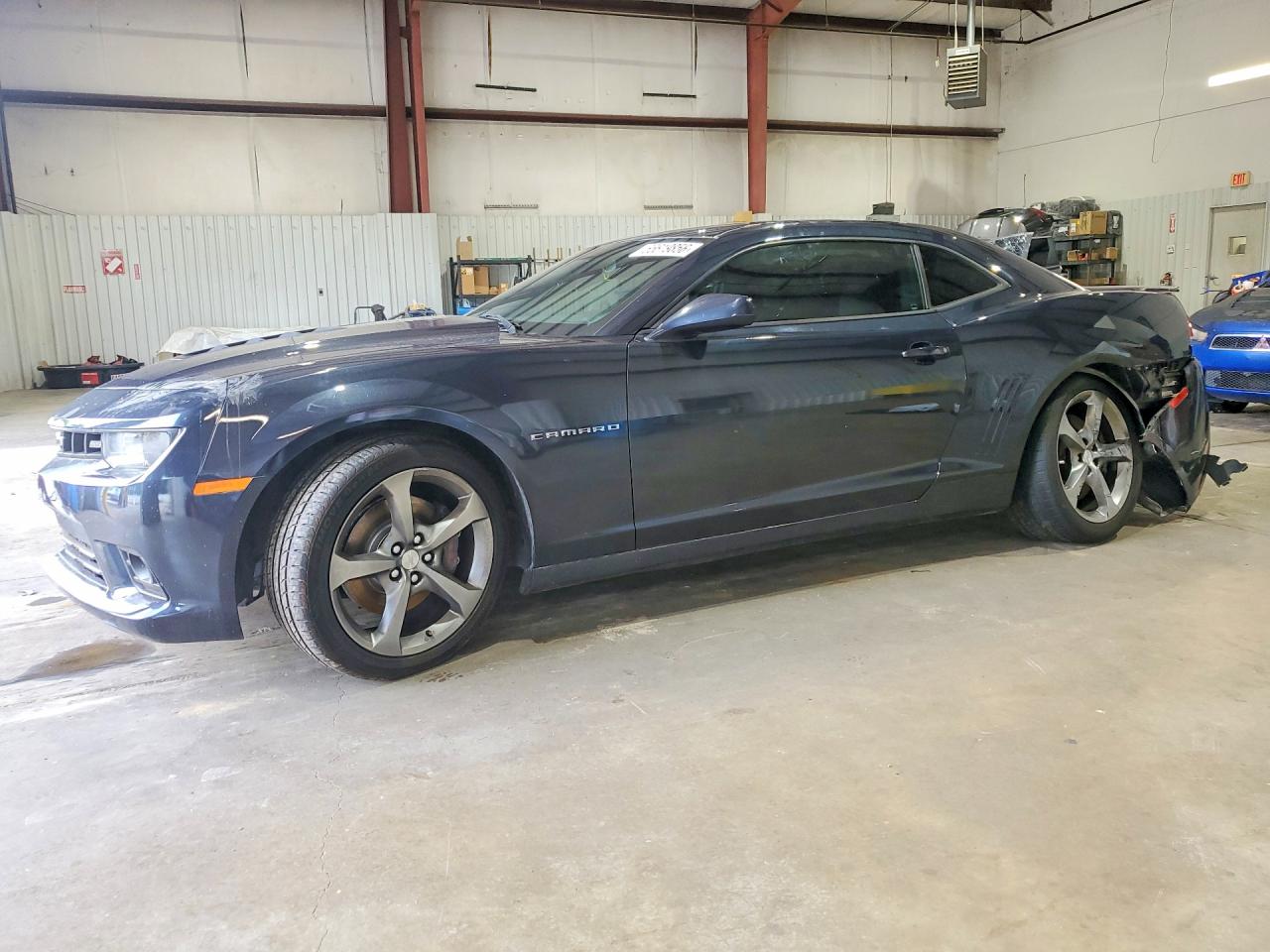 2014 Chevrolet Camaro Ss Синий vin: 2G1FS1EW5E9249617
