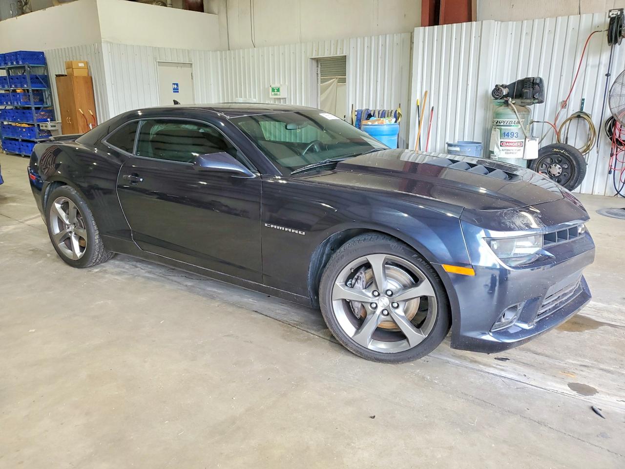 2014 Chevrolet Camaro Ss Синий vin: 2G1FS1EW5E9249617