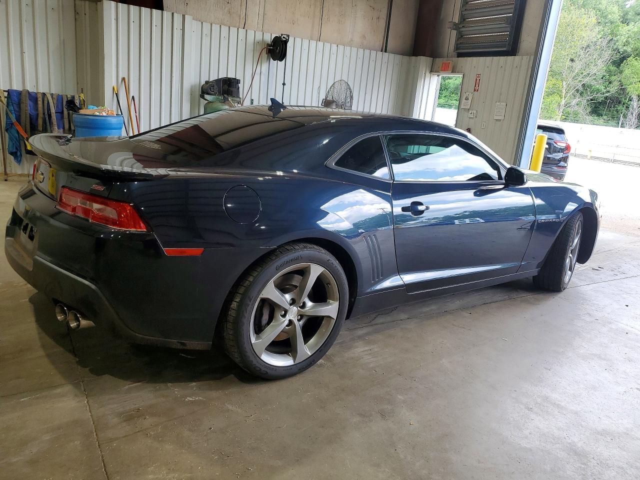 2014 Chevrolet Camaro Ss Синий vin: 2G1FS1EW5E9249617