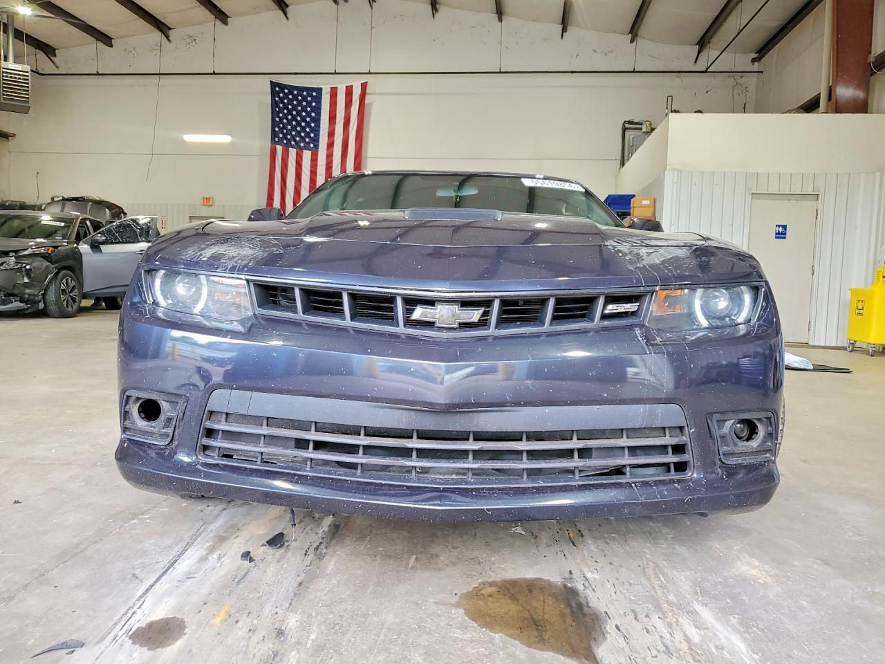 2014 Chevrolet Camaro Ss Синий vin: 2G1FS1EW5E9249617