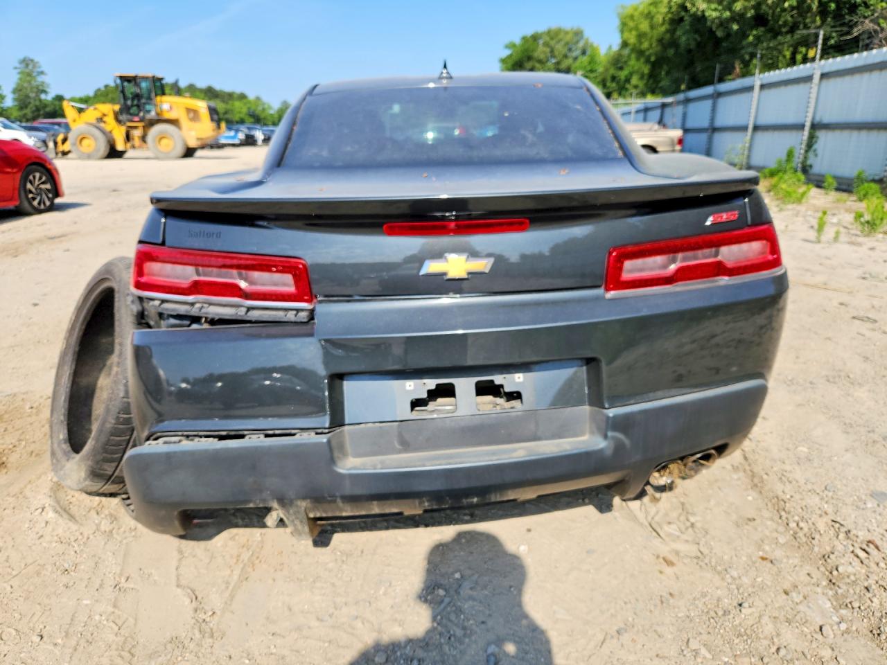 2014 Chevrolet Camaro Ss Gray vin: 2G1FS1EW6E9123279