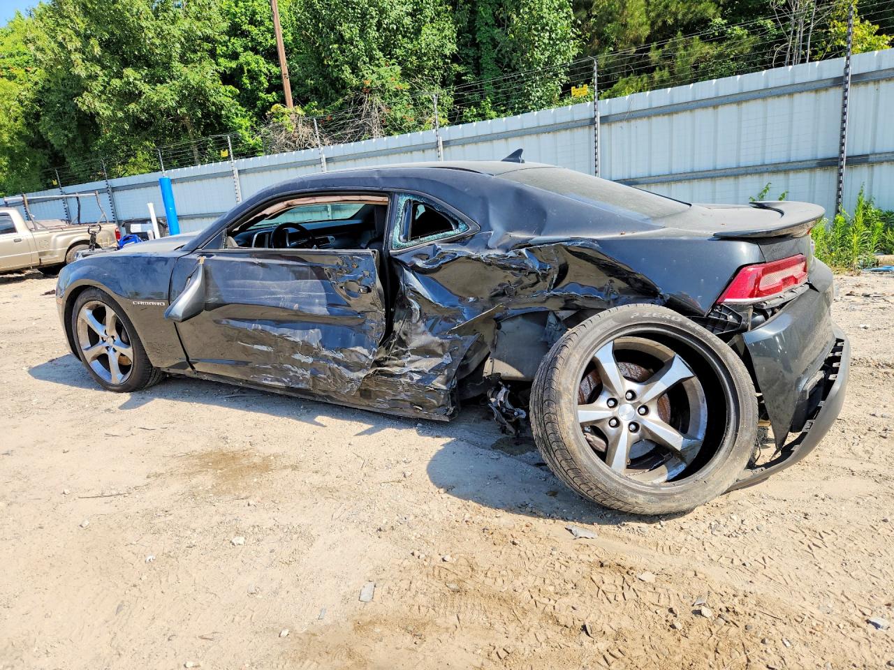 2014 Chevrolet Camaro Ss Gray vin: 2G1FS1EW6E9123279