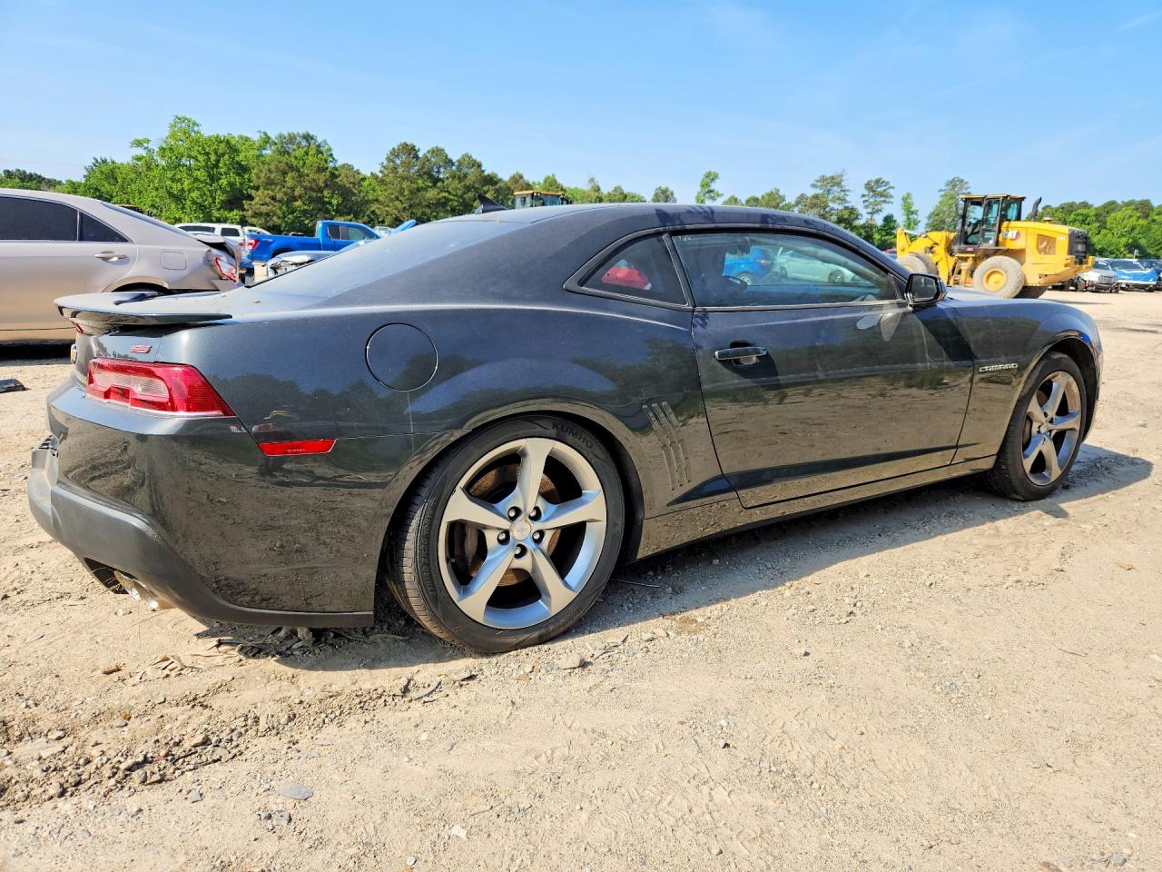 2014 Chevrolet Camaro Ss Gray vin: 2G1FS1EW6E9123279