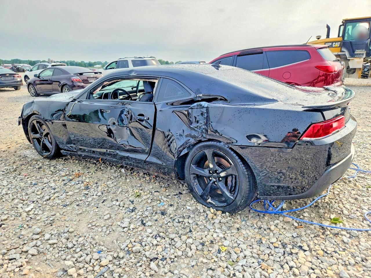 2014 Chevrolet Camaro Ss Черный vin: 2G1FS1EW6E9224080