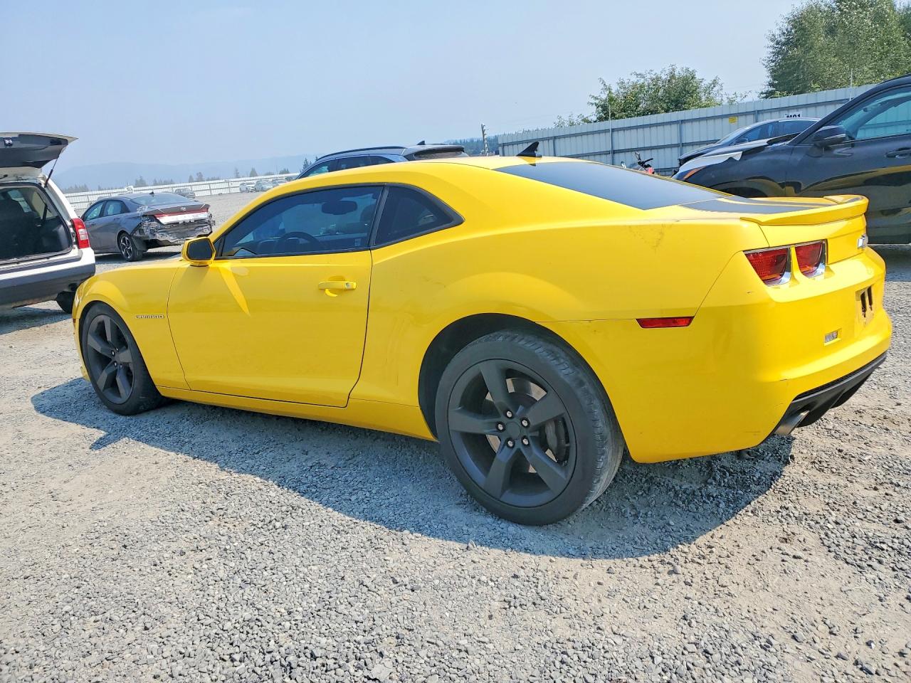 2010 Chevrolet Camaro Ss Yellow vin: 2G1FS1EW7A9153322