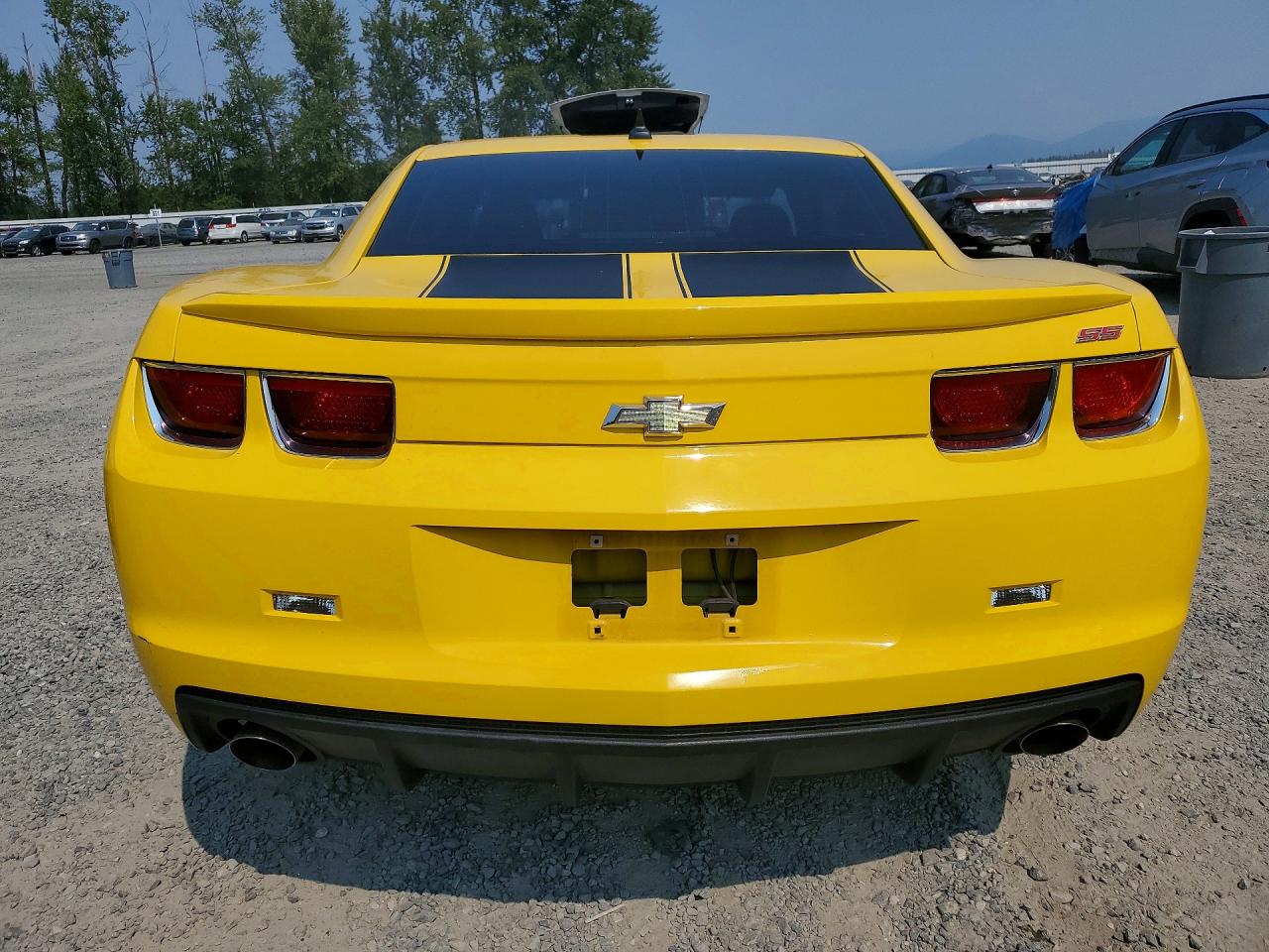 2010 Chevrolet Camaro Ss Yellow vin: 2G1FS1EW7A9153322