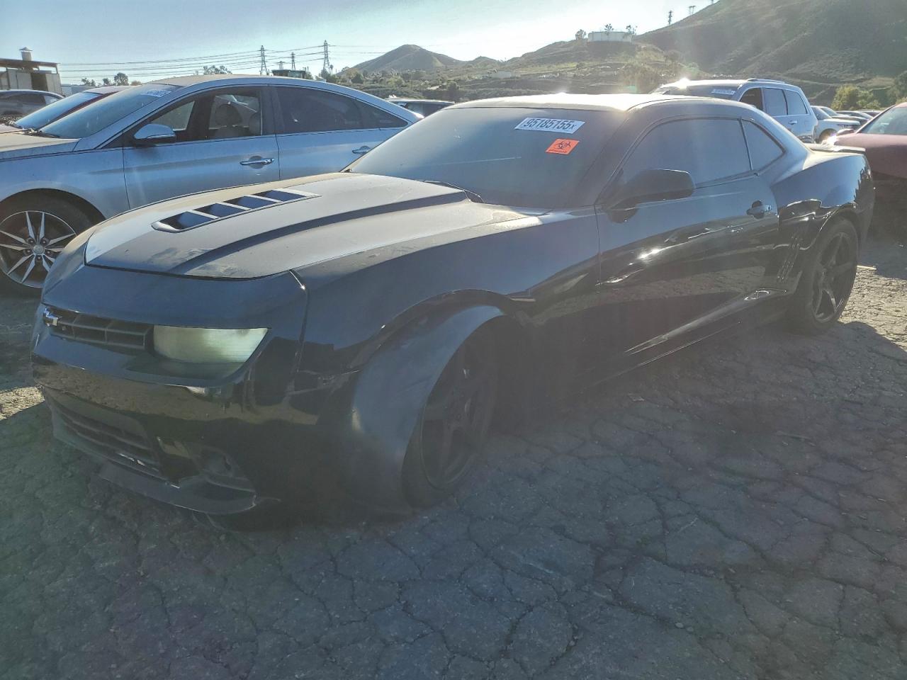 2014 Chevrolet Camaro Ss Black vin: 2G1FS1EW7E9196256