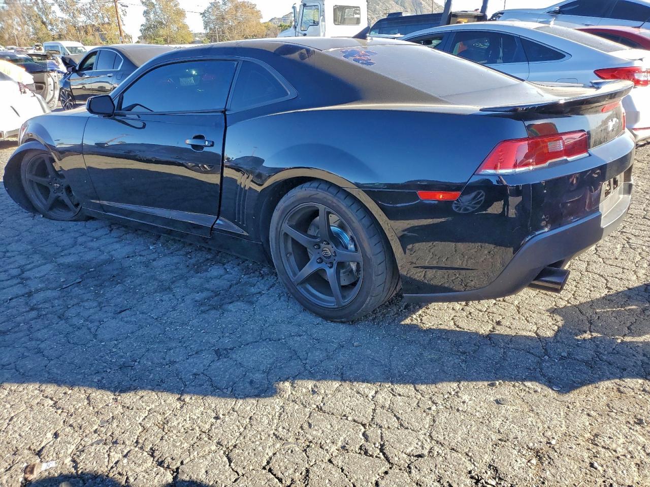 2014 Chevrolet Camaro Ss Black vin: 2G1FS1EW7E9196256