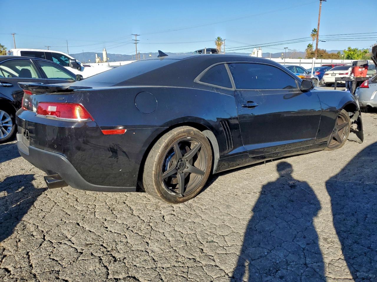 2014 Chevrolet Camaro Ss Black vin: 2G1FS1EW7E9196256