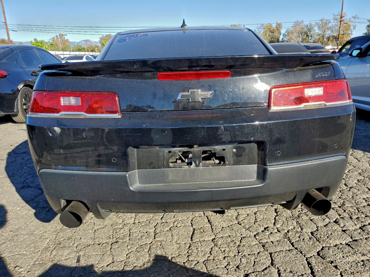2014 Chevrolet Camaro Ss Black vin: 2G1FS1EW7E9196256