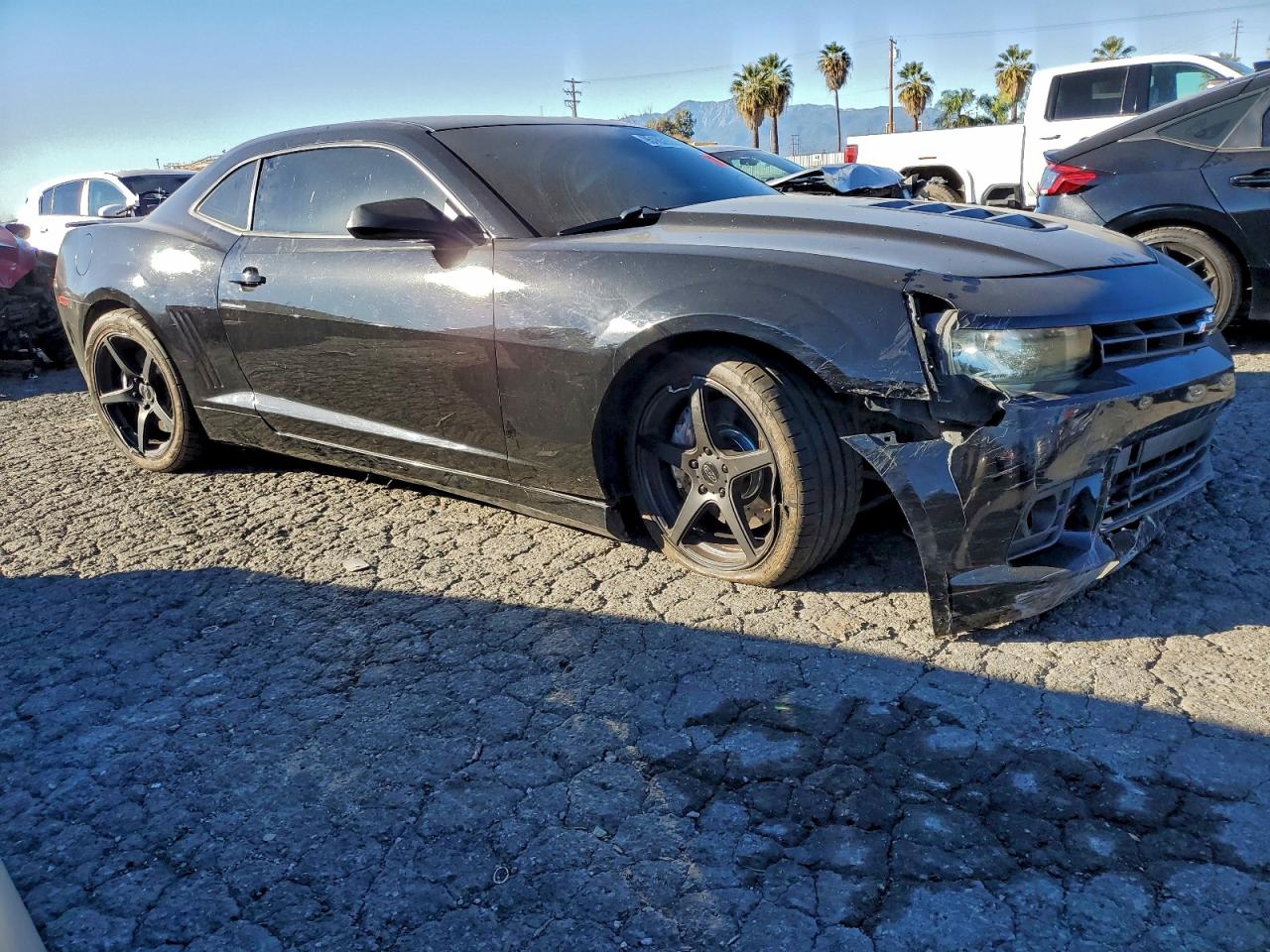 2014 Chevrolet Camaro Ss Black vin: 2G1FS1EW7E9196256