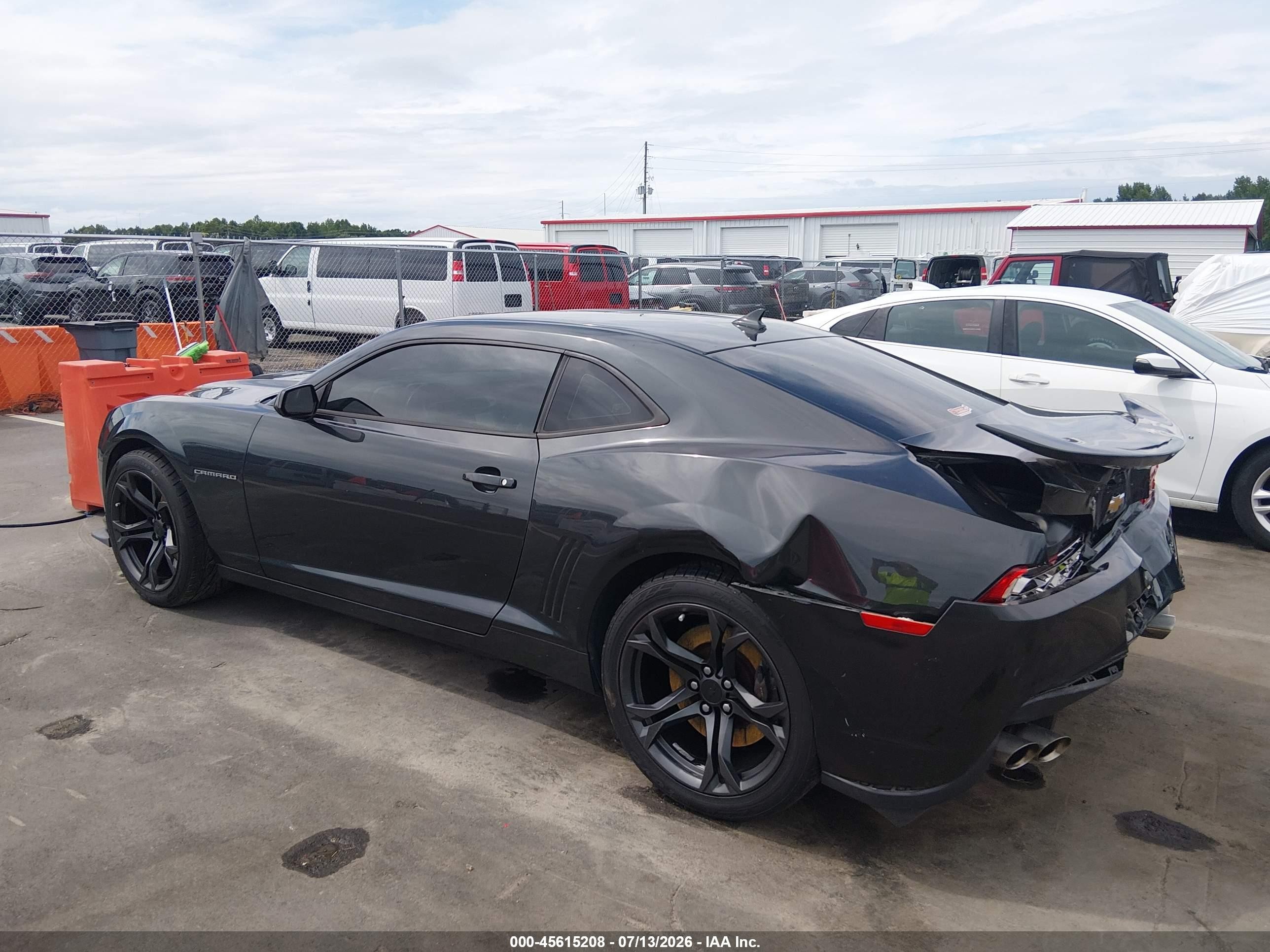 2014 Chevrolet Camaro 1ss Gray vin: 2G1FS1EW9E9179457