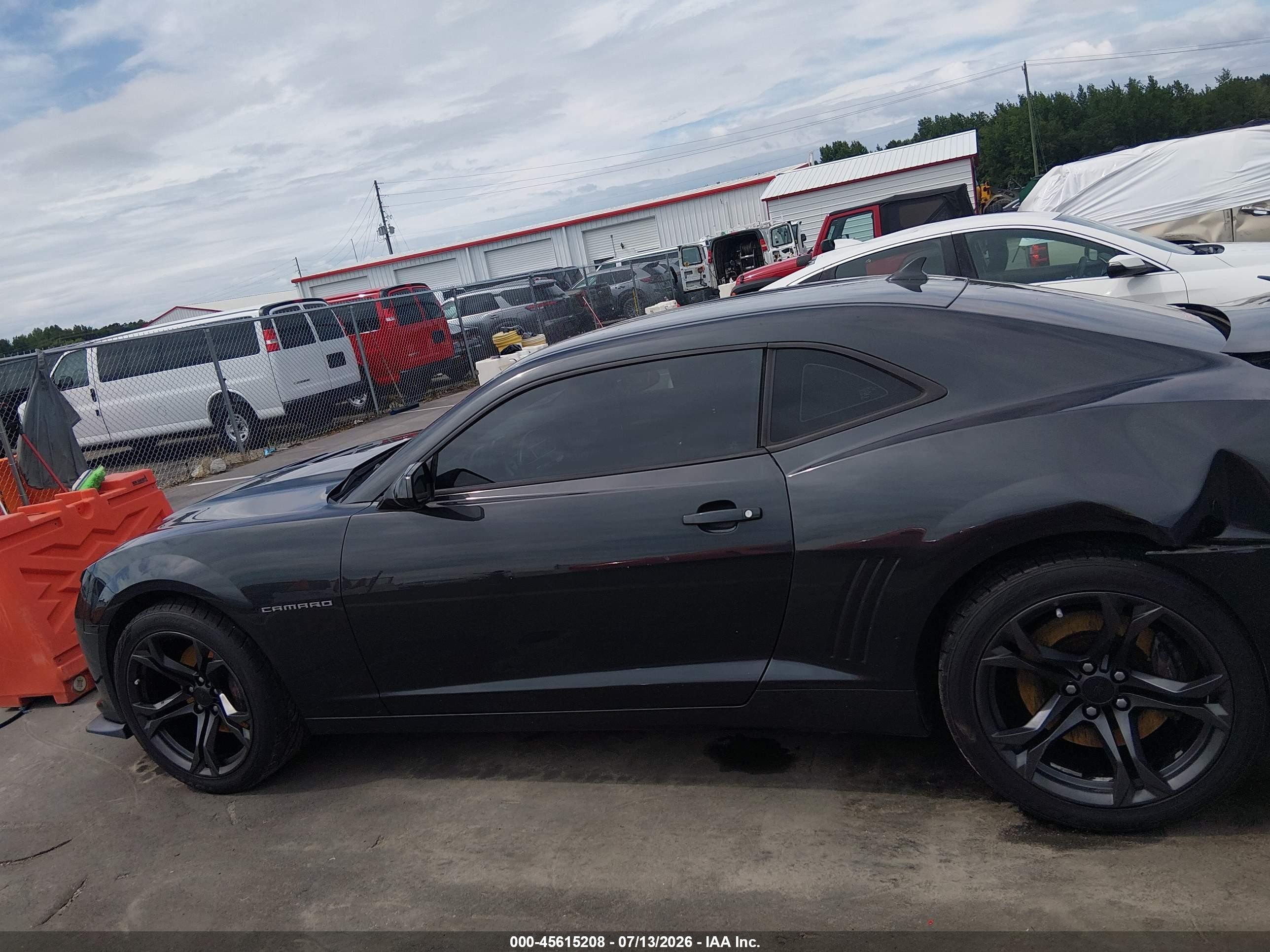 2014 Chevrolet Camaro 1ss Gray vin: 2G1FS1EW9E9179457