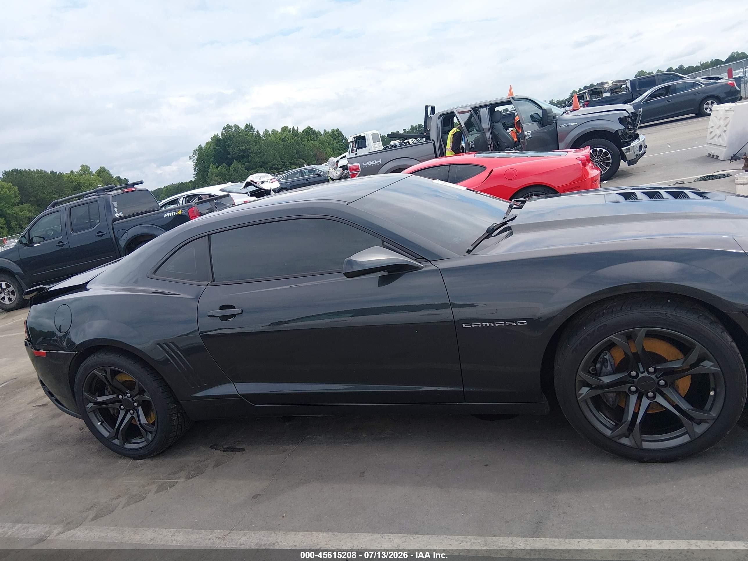 2014 Chevrolet Camaro 1ss Gray vin: 2G1FS1EW9E9179457