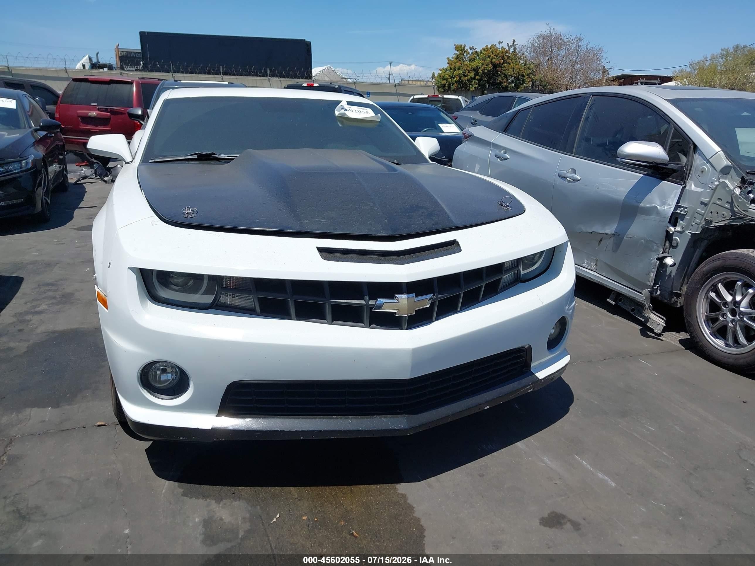 2010 Chevrolet Camaro 2ss White vin: 2G1FT1EW0A9157094