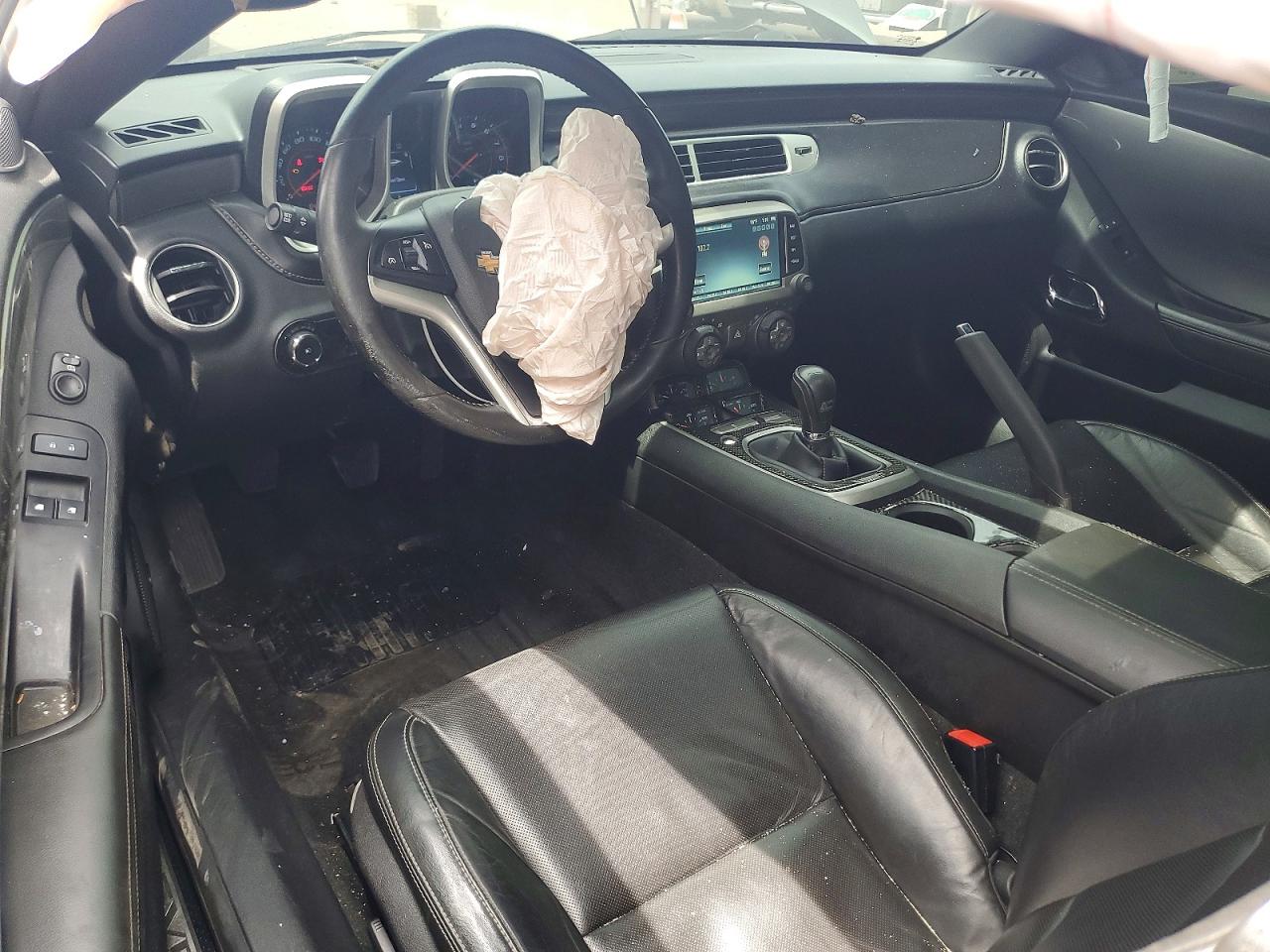 2014 Chevrolet Camaro 2ss Black vin: 2G1FT1EW0E9125221
