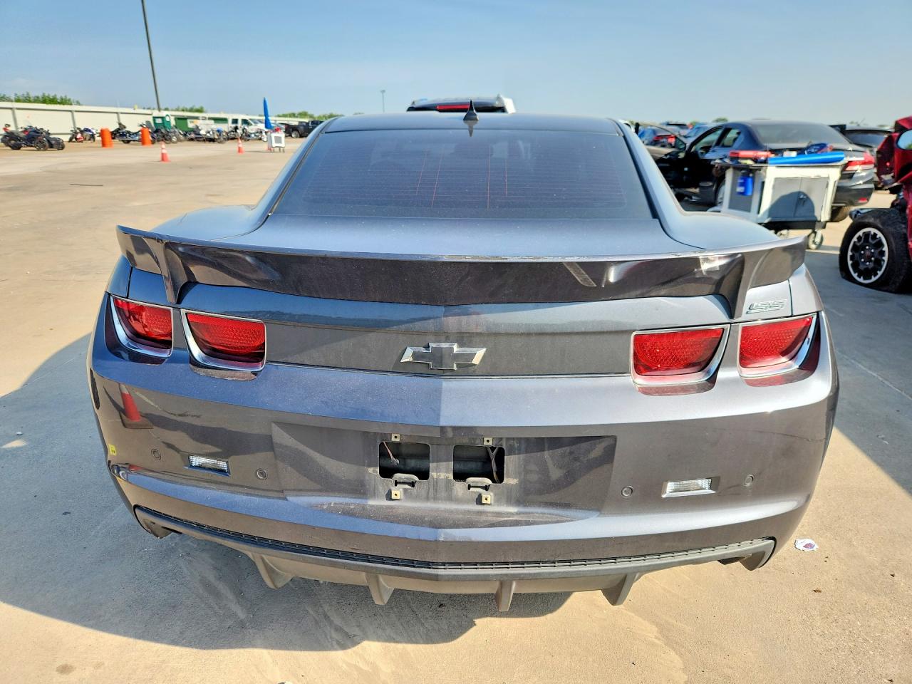 2010 Chevrolet Camaro Ss Серый vin: 2G1FT1EW1A9189844