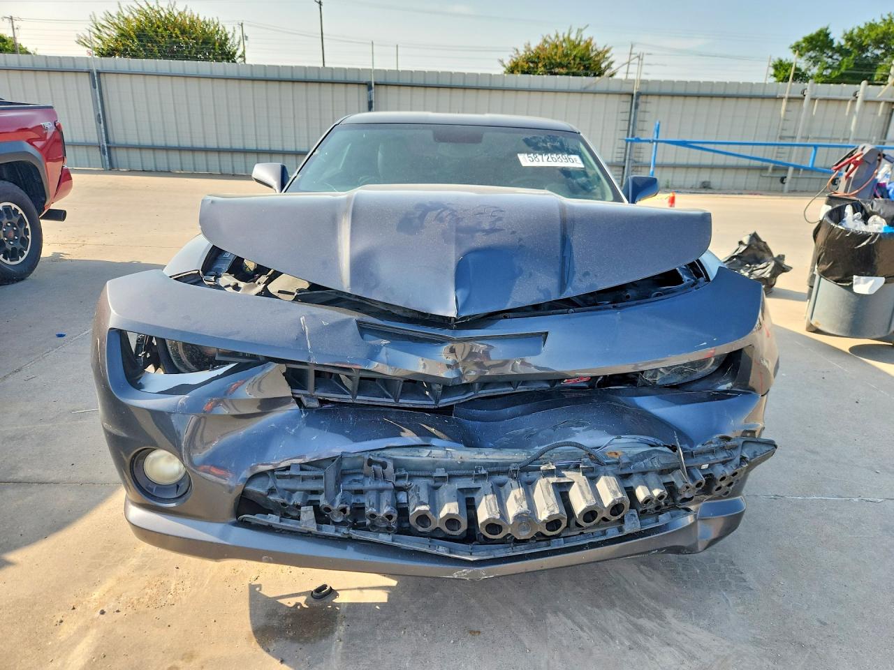 2010 Chevrolet Camaro Ss Серый vin: 2G1FT1EW1A9189844