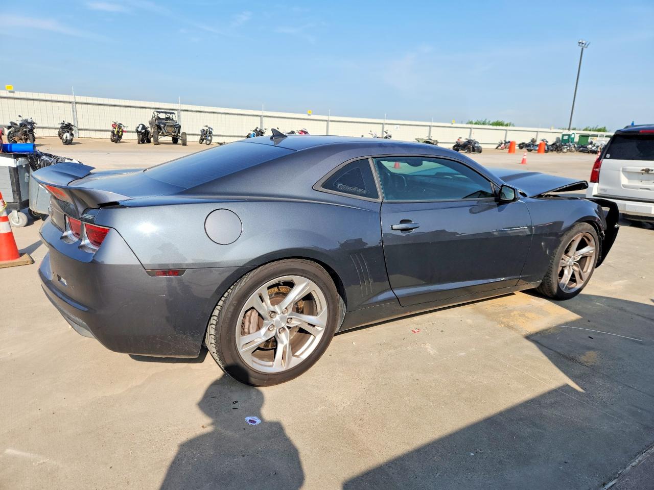 2010 Chevrolet Camaro Ss Серый vin: 2G1FT1EW1A9189844