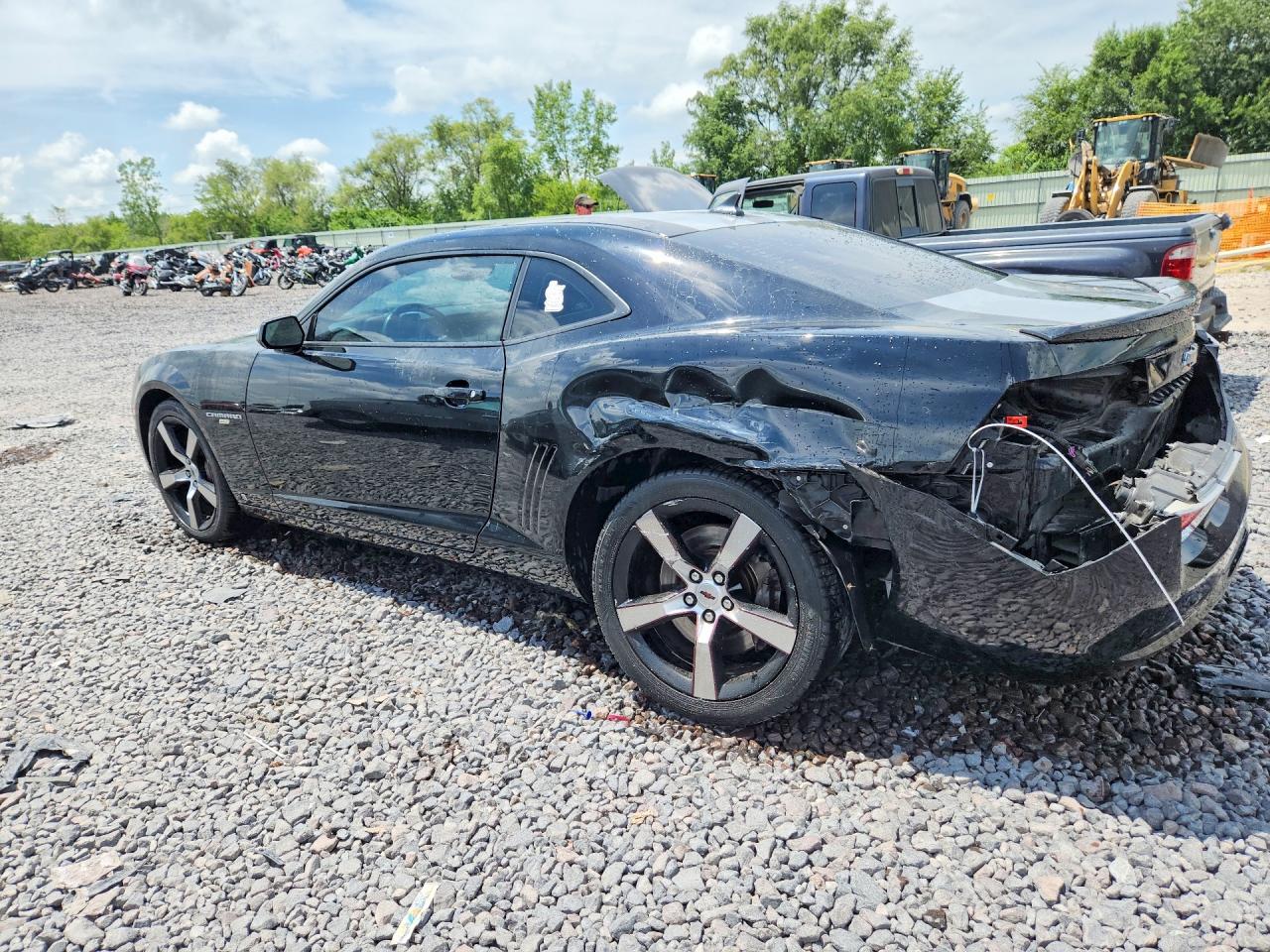 2010 Chevrolet Camaro Ss Black vin: 2G1FT1EW2A9145450