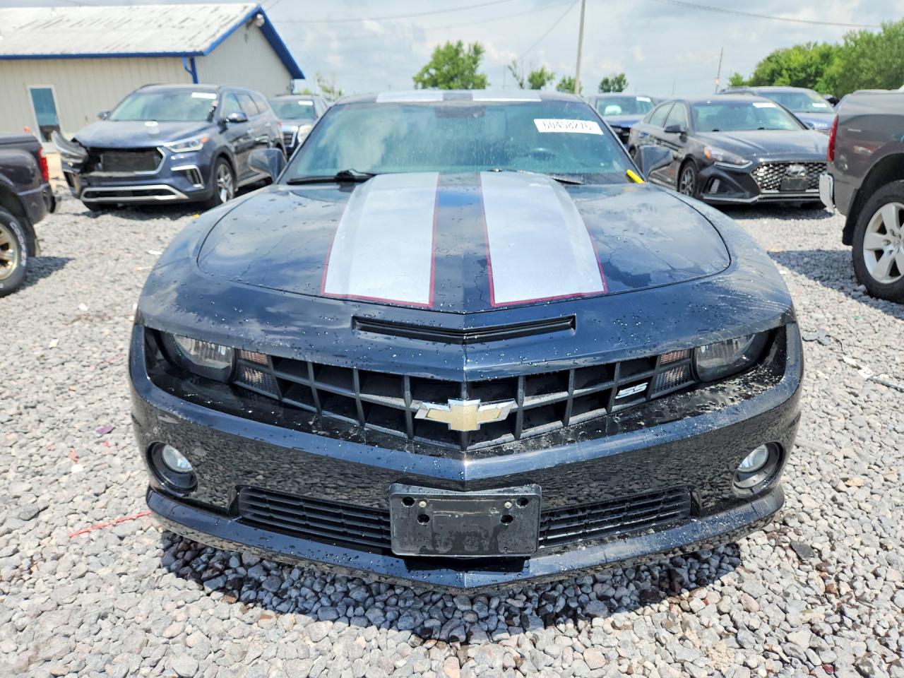 2010 Chevrolet Camaro Ss Black vin: 2G1FT1EW2A9145450