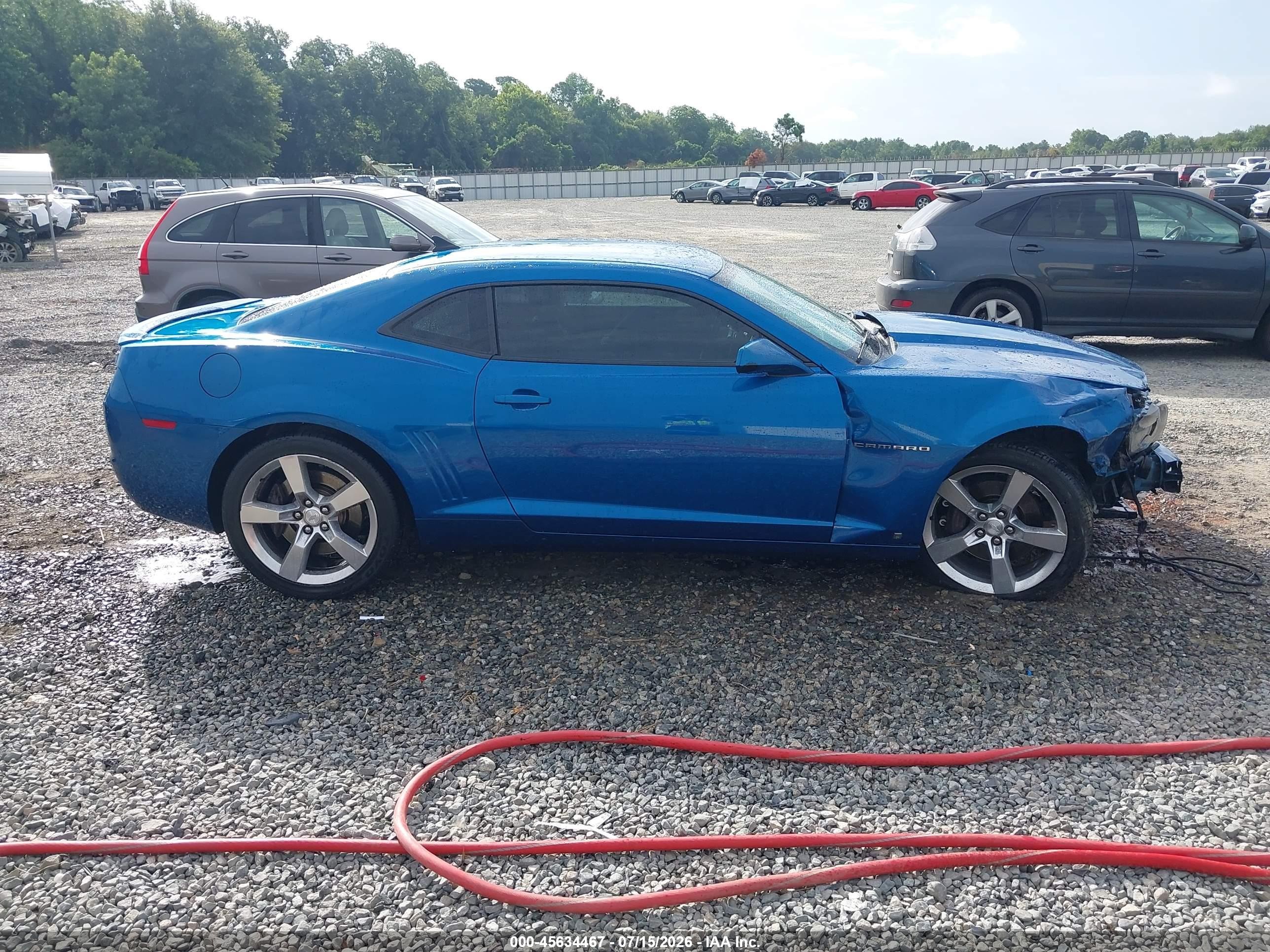 2010 Chevrolet Camaro 2ss Blue vin: 2G1FT1EW2A9149630