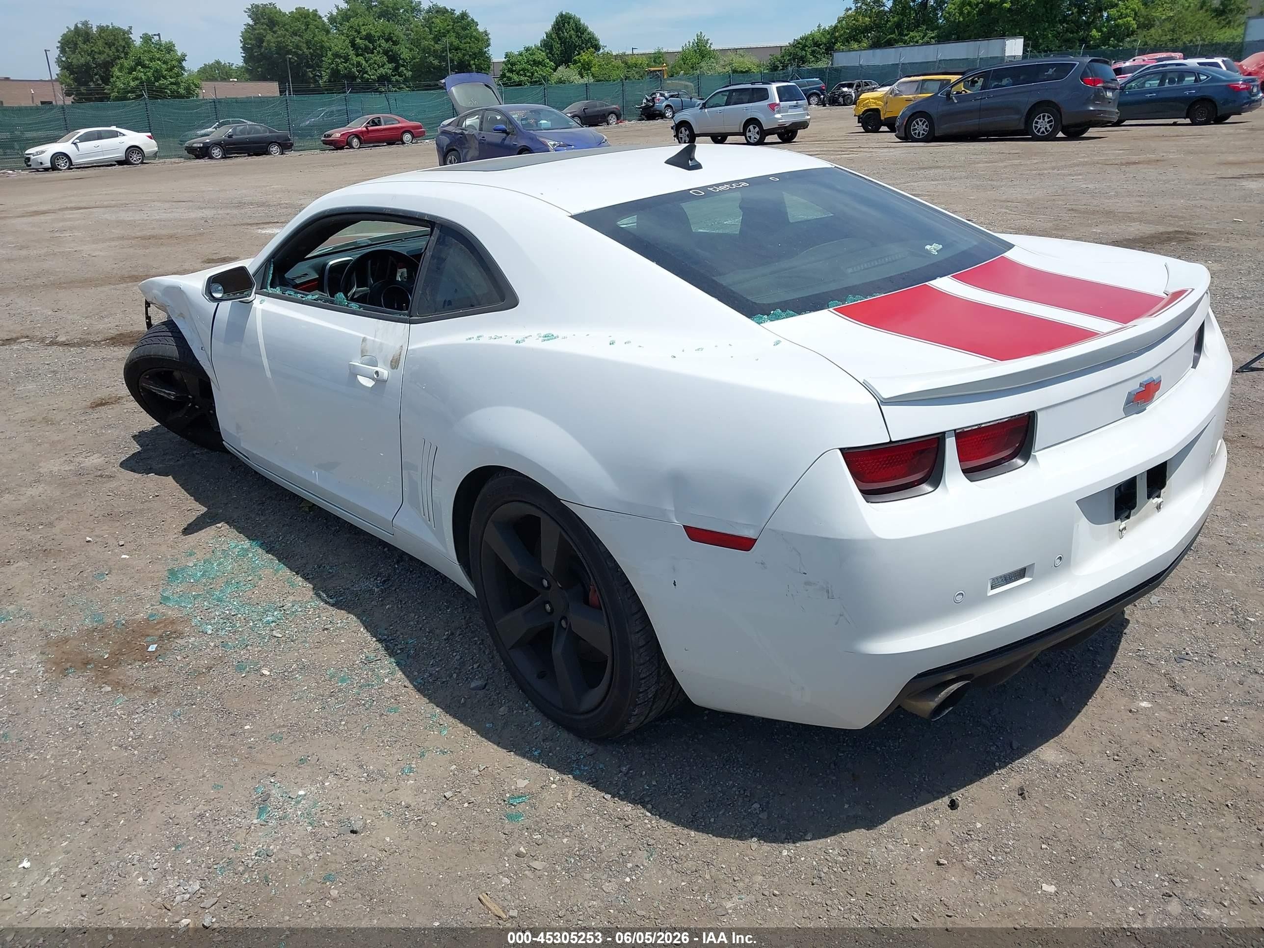 2010 Chevrolet Camaro 2ss White vin: 2G1FT1EW2A9221104