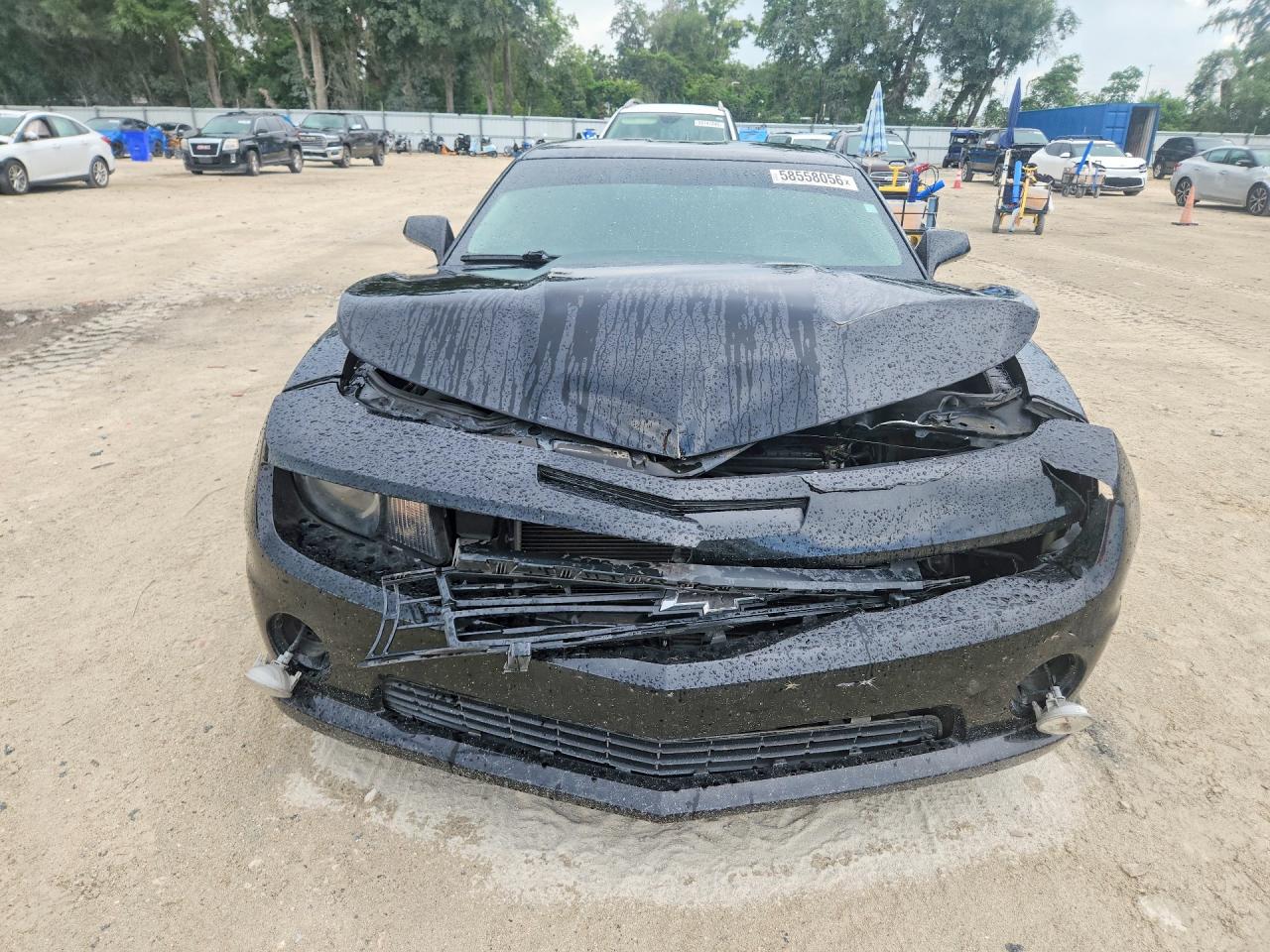 2011 Chevrolet Camaro 2ss Black vin: 2G1FT1EW2B9100591