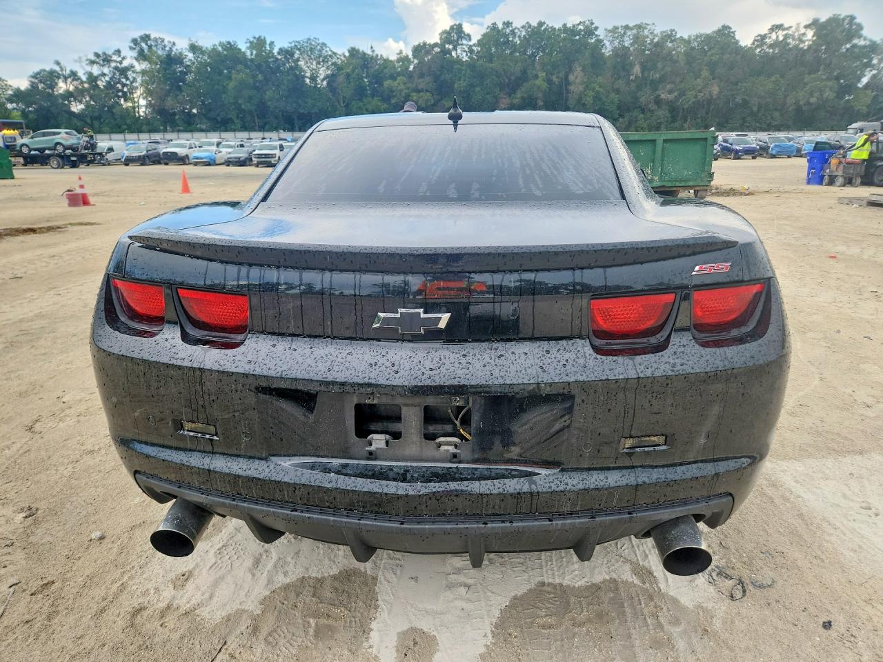 2011 Chevrolet Camaro 2ss Black vin: 2G1FT1EW2B9100591