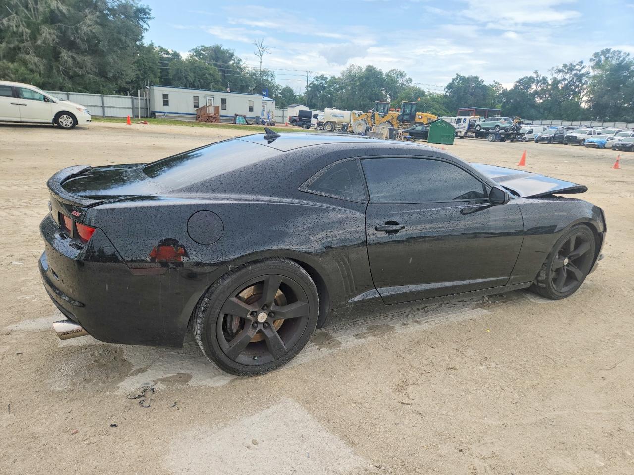 2011 Chevrolet Camaro 2ss Black vin: 2G1FT1EW2B9100591