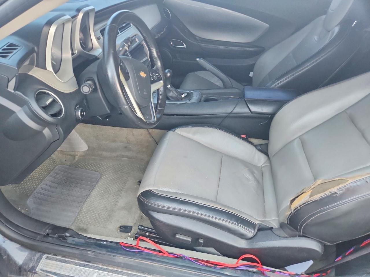 2014 Chevrolet Camaro 2ss Blue vin: 2G1FT1EW2E9208469