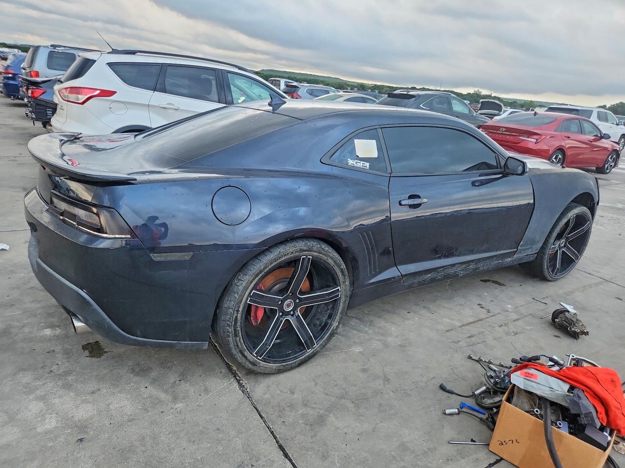 2014 Chevrolet Camaro 2ss Blue vin: 2G1FT1EW2E9208469