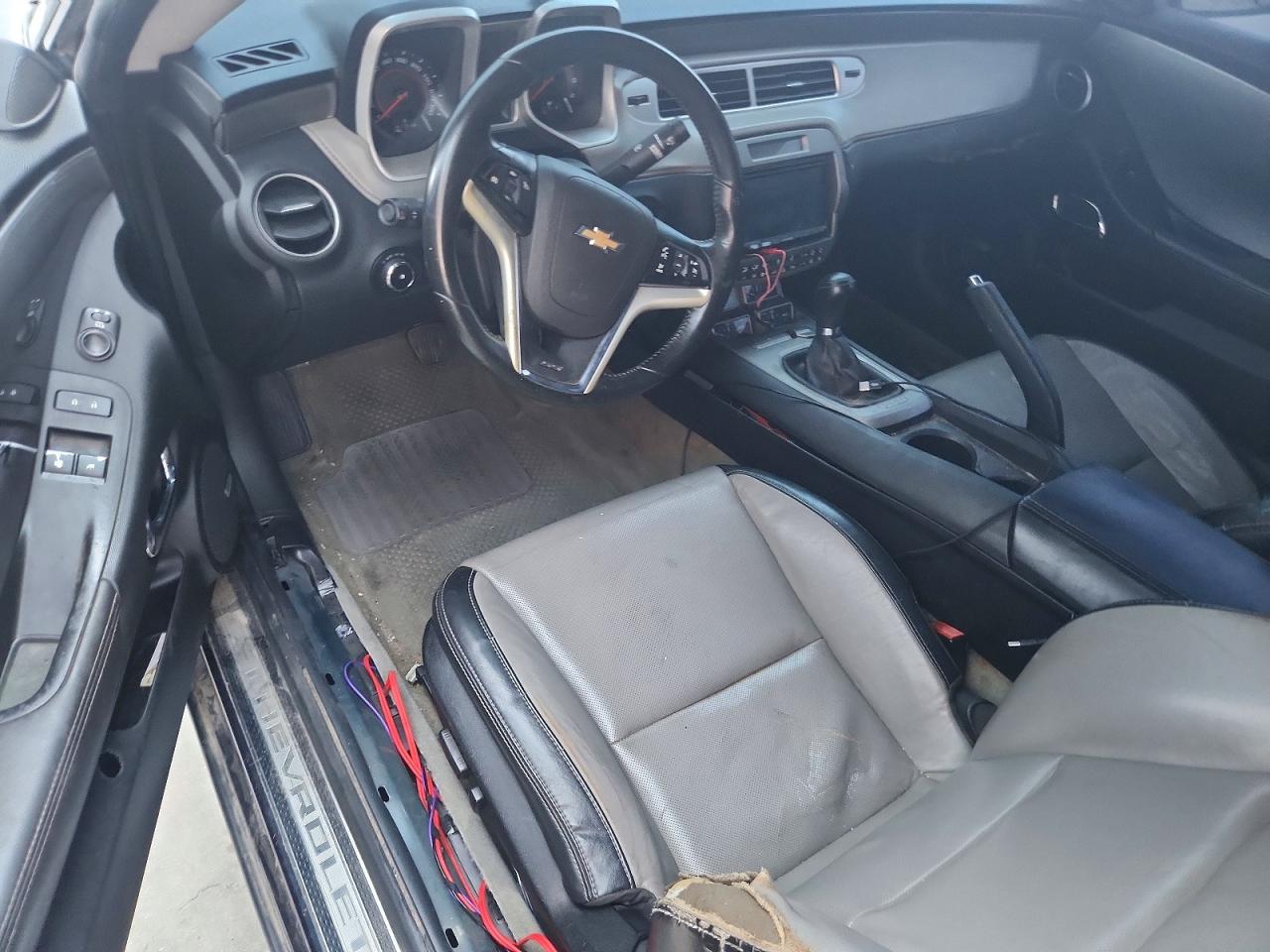 2014 Chevrolet Camaro 2ss Blue vin: 2G1FT1EW2E9208469
