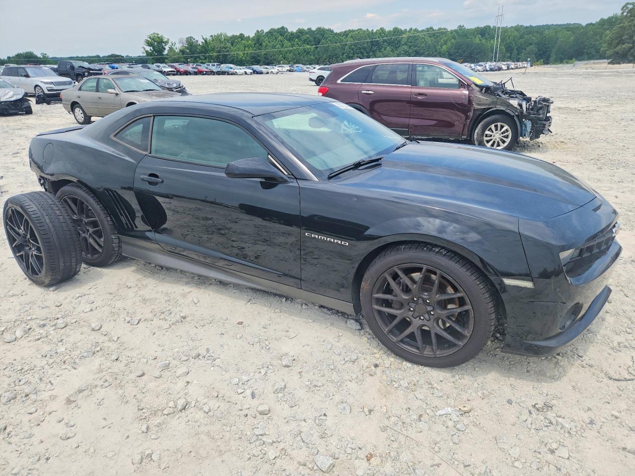 2010 Chevrolet Camaro Ss Black vin: 2G1FT1EW3A9158899