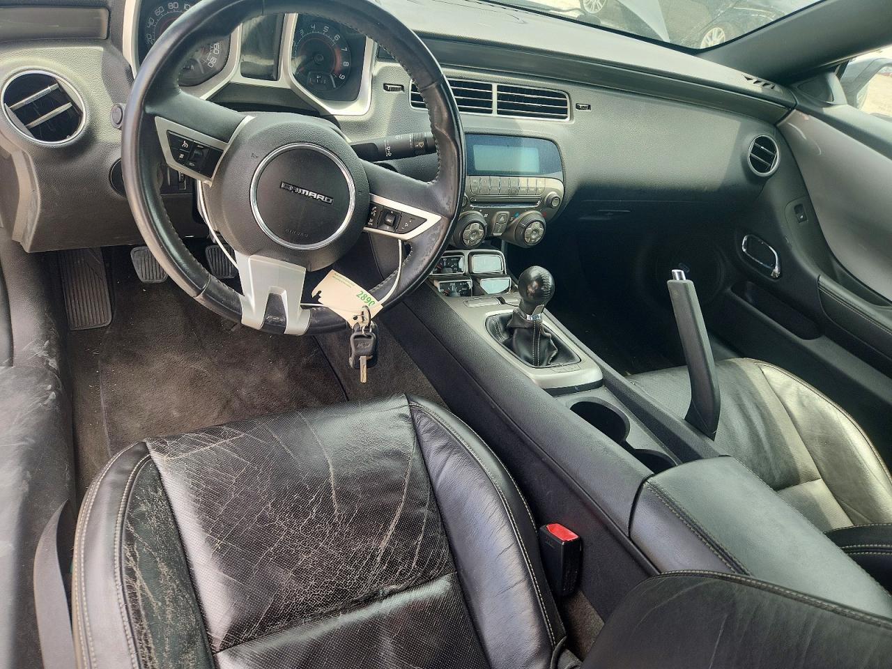 2010 Chevrolet Camaro Ss Black vin: 2G1FT1EW3A9158899