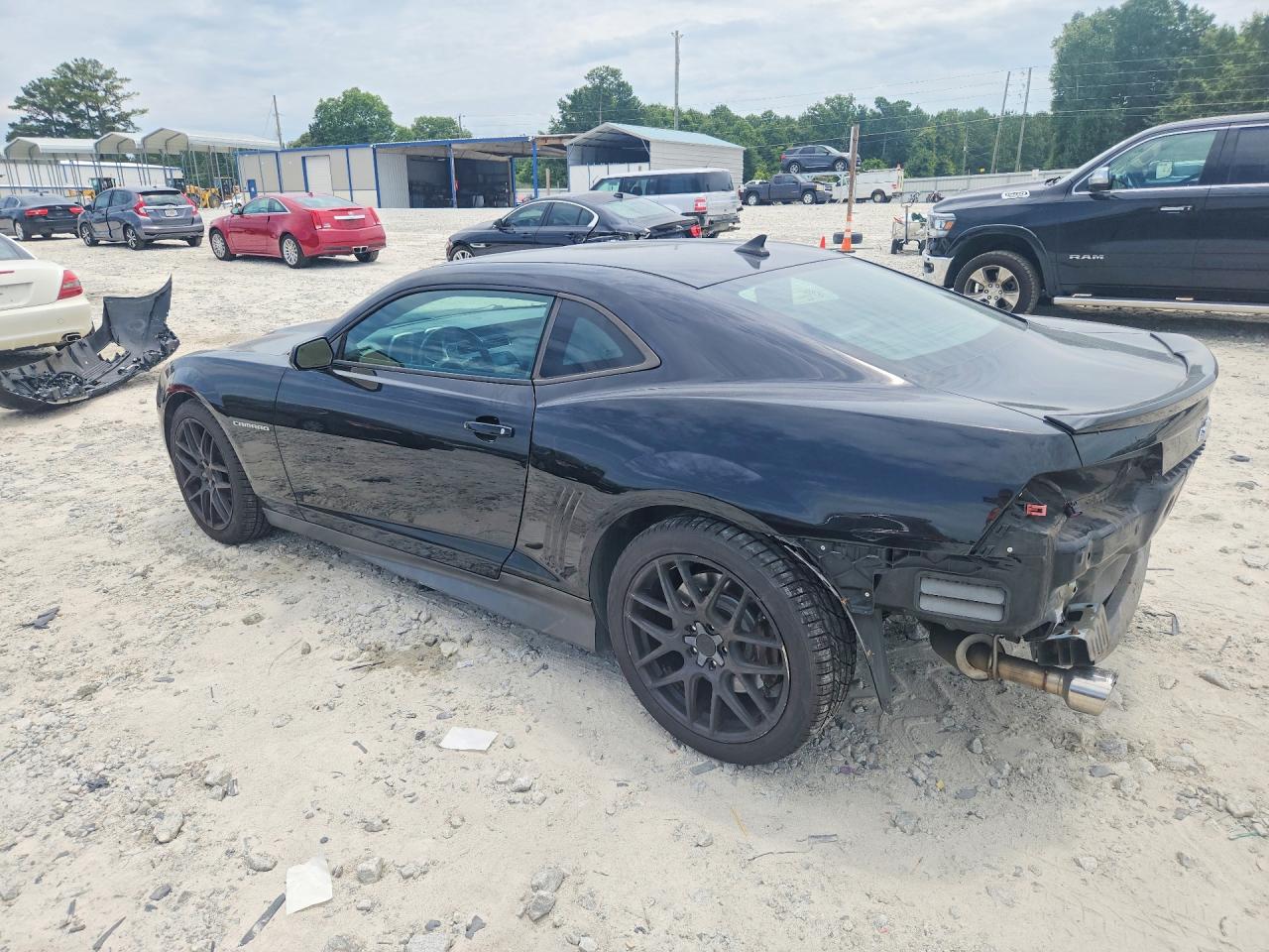2010 Chevrolet Camaro Ss Black vin: 2G1FT1EW3A9158899
