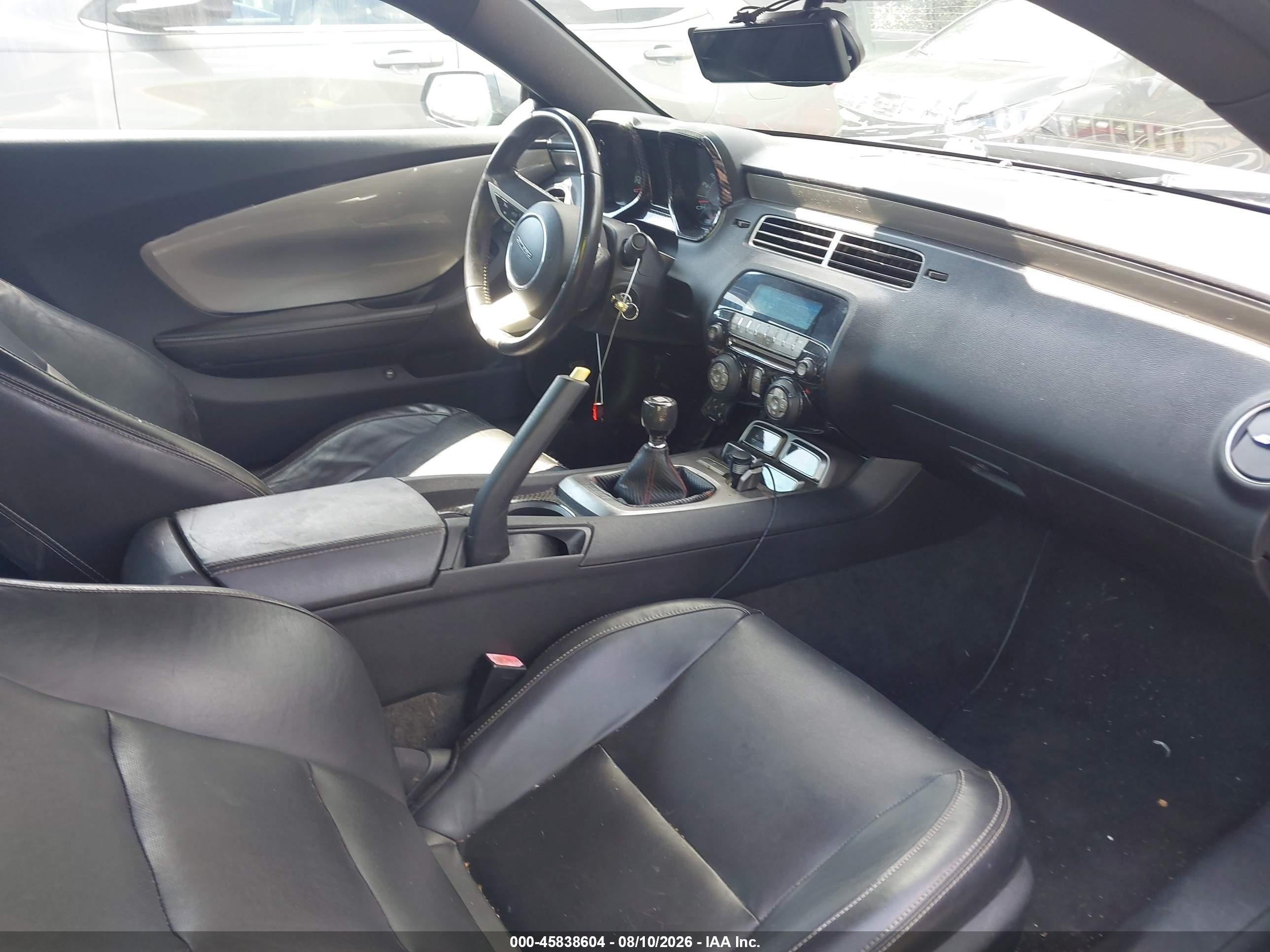 2010 Chevrolet Camaro 2ss Gray vin: 2G1FT1EW3A9192292