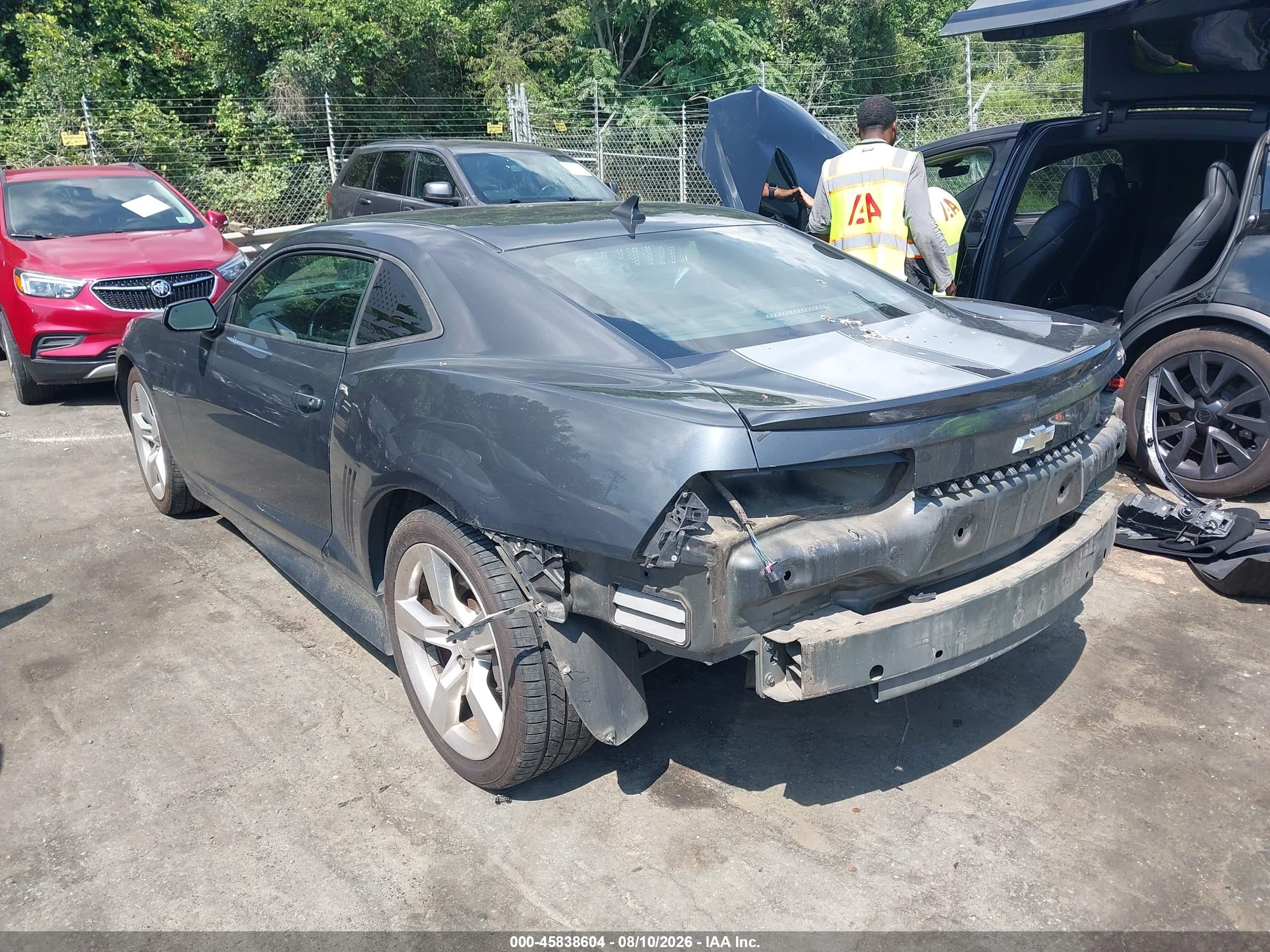2010 Chevrolet Camaro 2ss Gray vin: 2G1FT1EW3A9192292