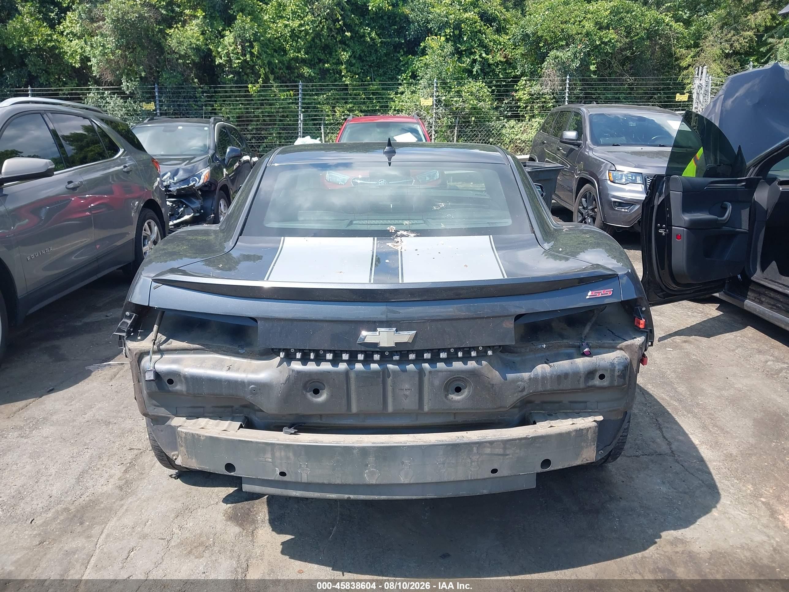2010 Chevrolet Camaro 2ss Gray vin: 2G1FT1EW3A9192292