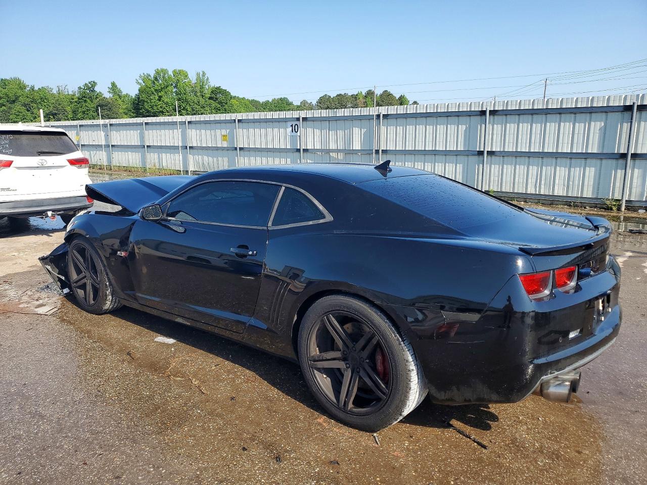 2013 Chevrolet Camaro 2ss Black vin: 2G1FT1EW3D9115796