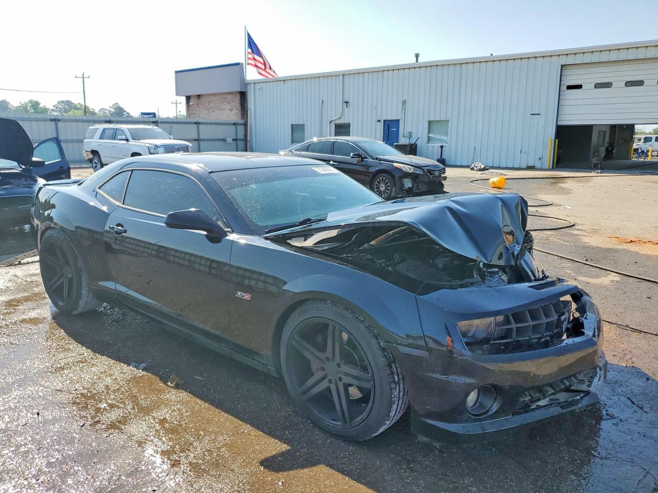 2013 Chevrolet Camaro 2ss Black vin: 2G1FT1EW3D9115796