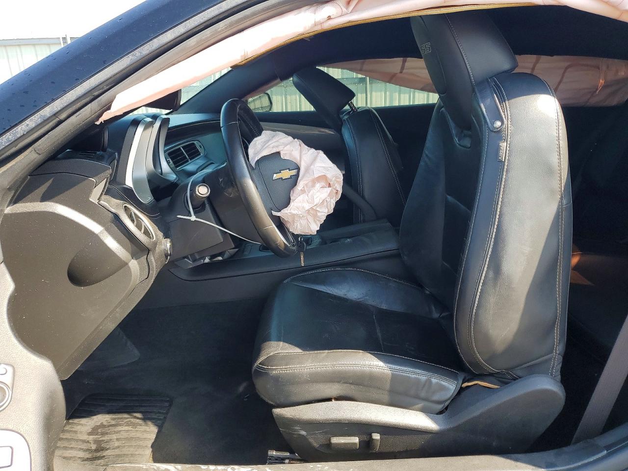 2013 Chevrolet Camaro 2ss Black vin: 2G1FT1EW3D9115796