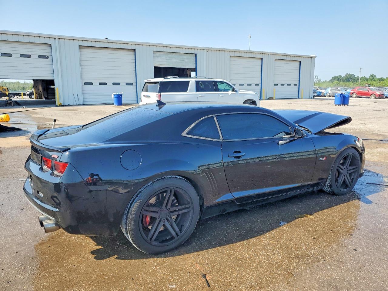 2013 Chevrolet Camaro 2ss Black vin: 2G1FT1EW3D9115796