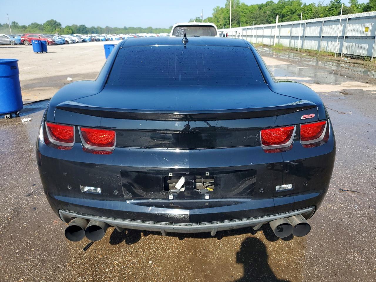 2013 Chevrolet Camaro 2ss Black vin: 2G1FT1EW3D9115796