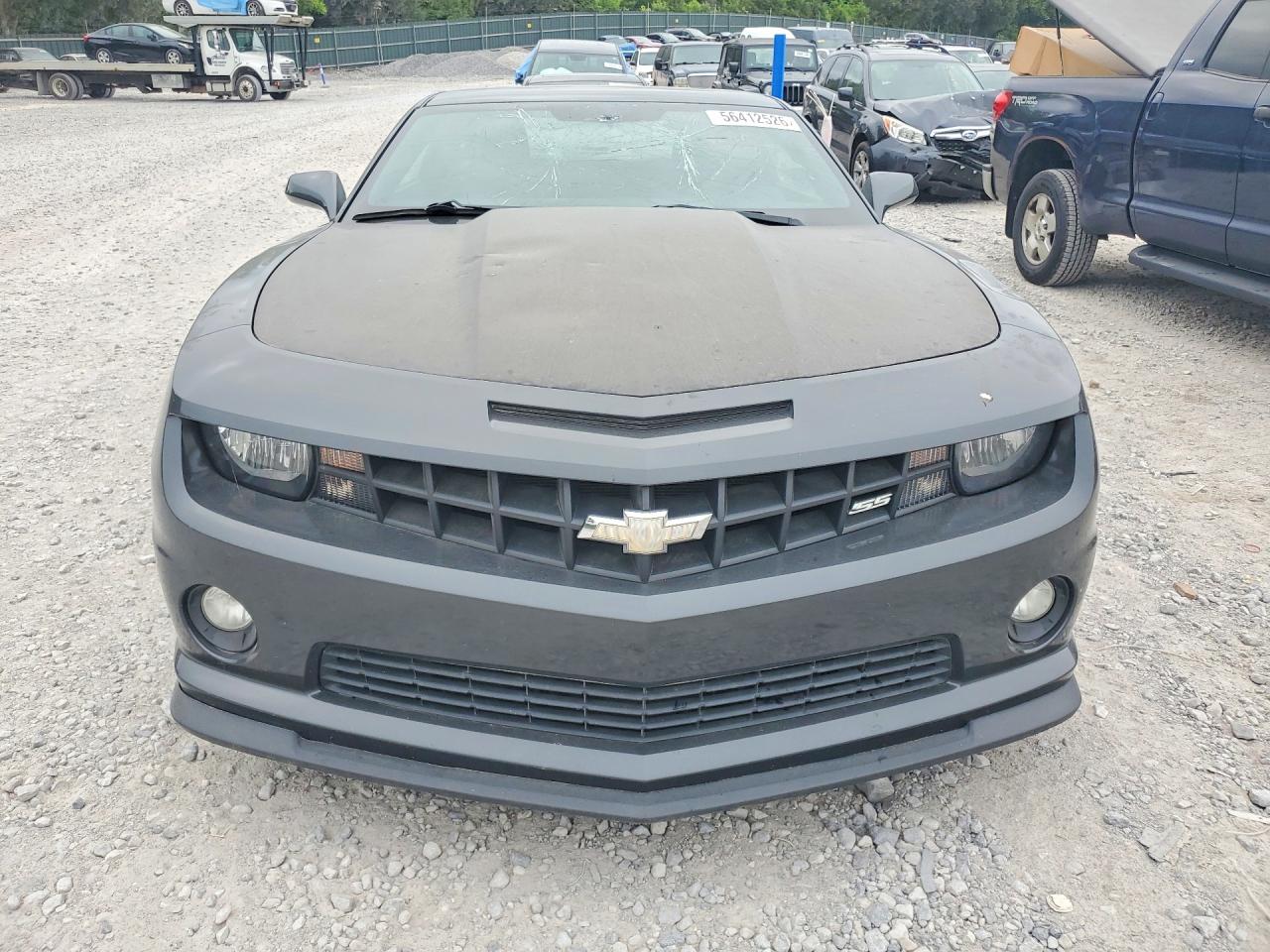 2013 Chevrolet Camaro 2ss Gray vin: 2G1FT1EW3D9231841