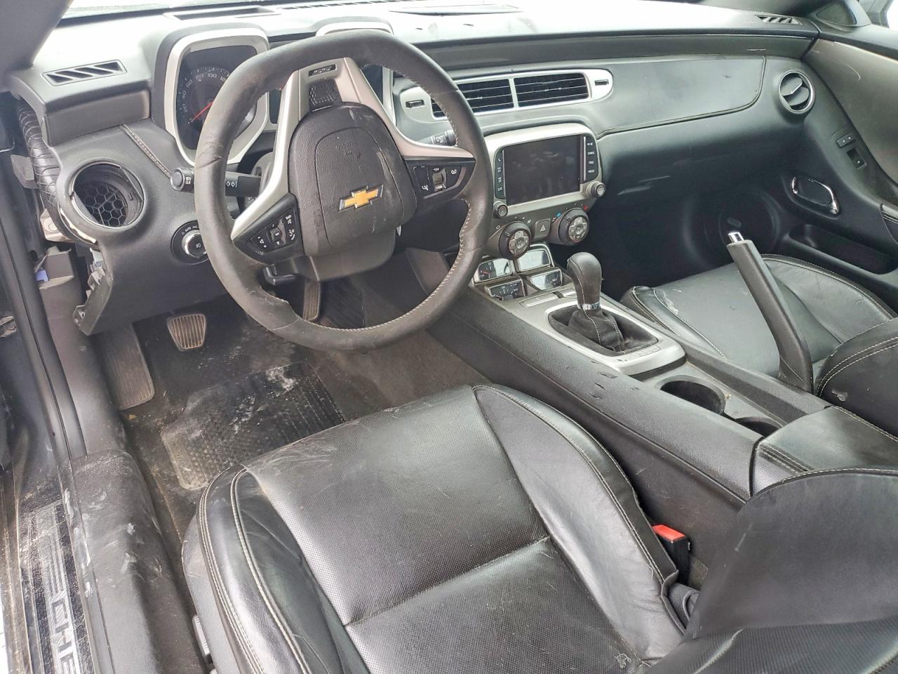 2013 Chevrolet Camaro 2ss Gray vin: 2G1FT1EW3D9231841