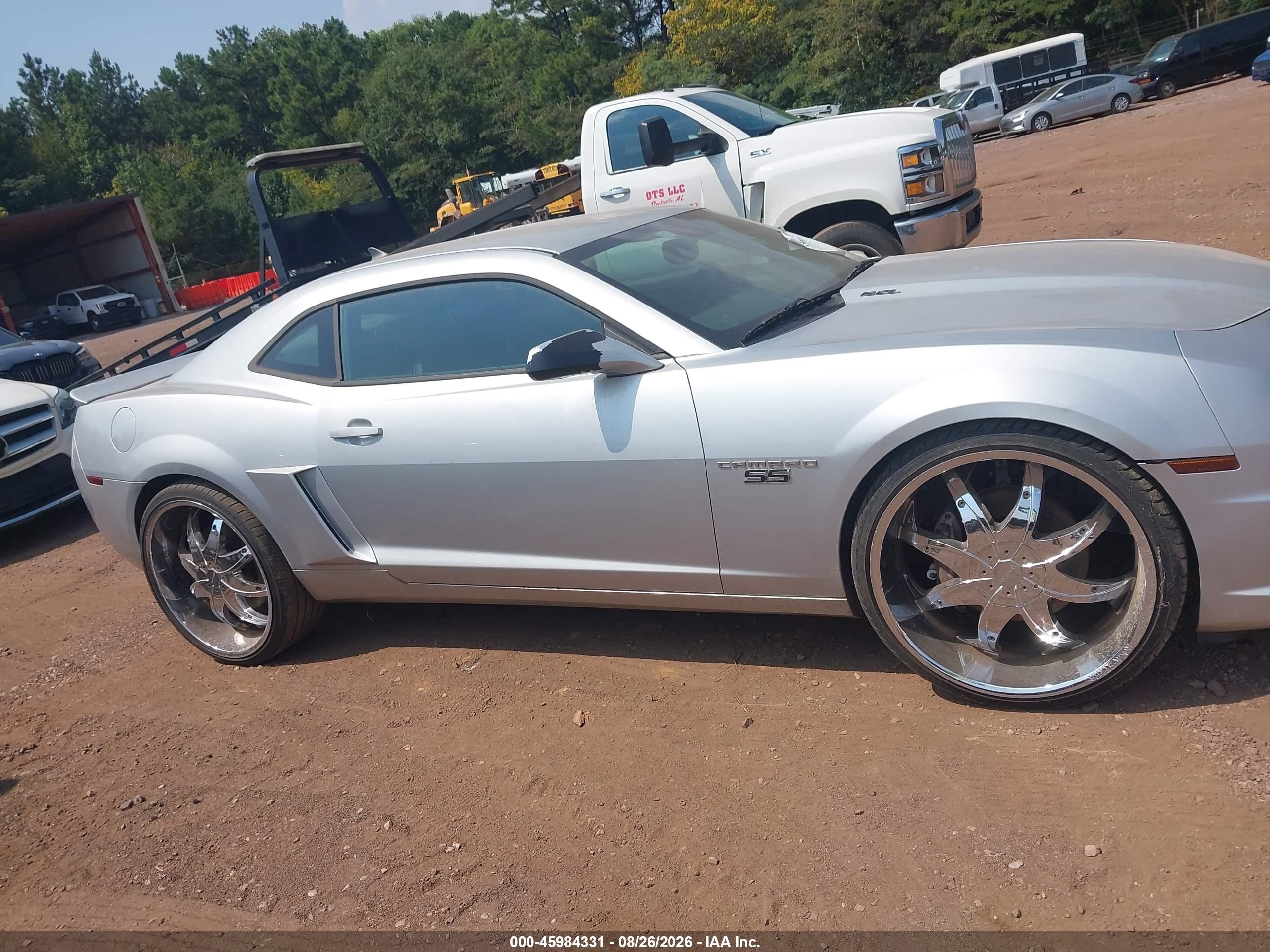 2010 Chevrolet Camaro 2ss Серебряный vin: 2G1FT1EW4A9162637