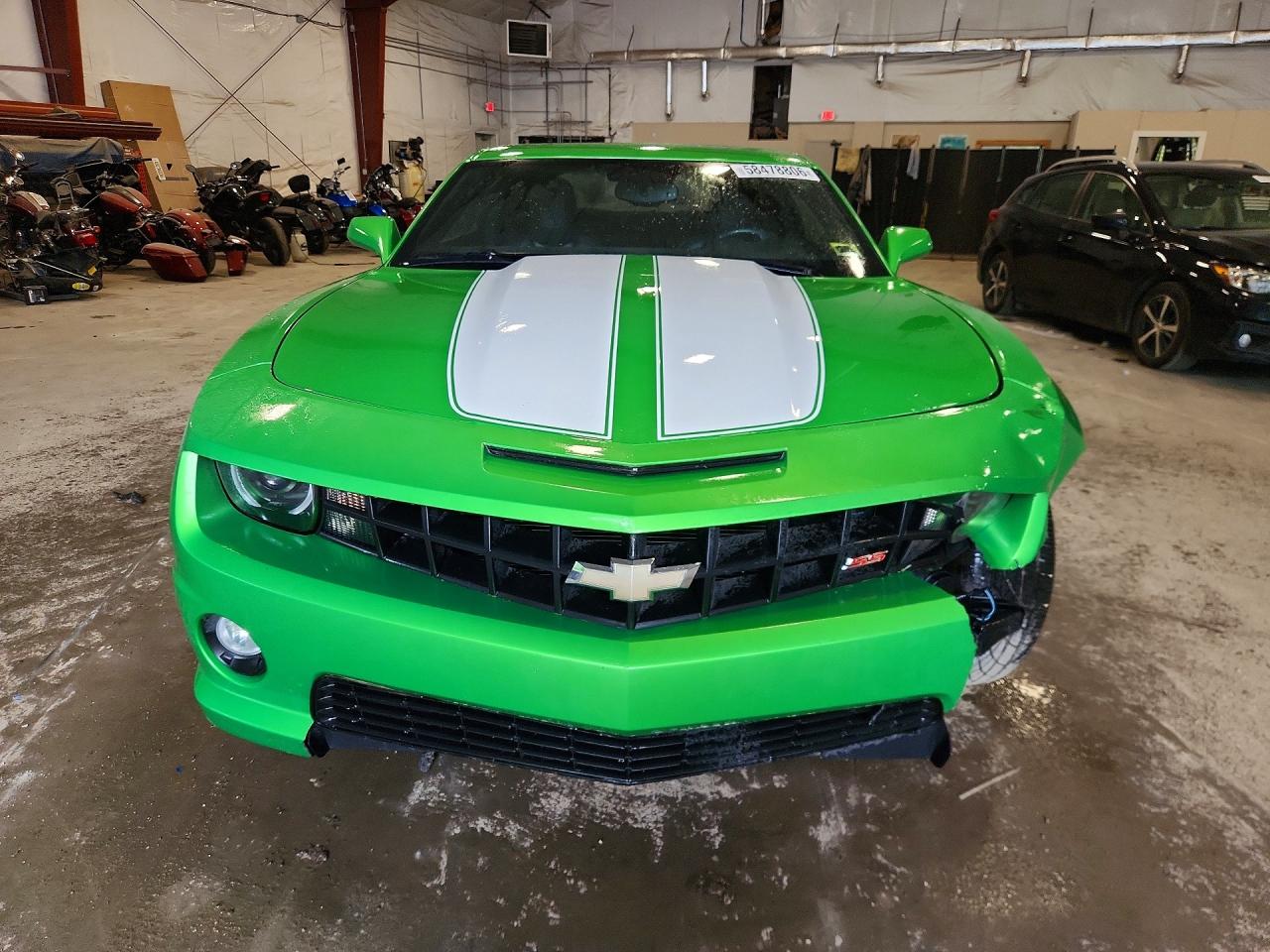 2011 Chevrolet Camaro 2ss Green vin: 2G1FT1EW4B9121846