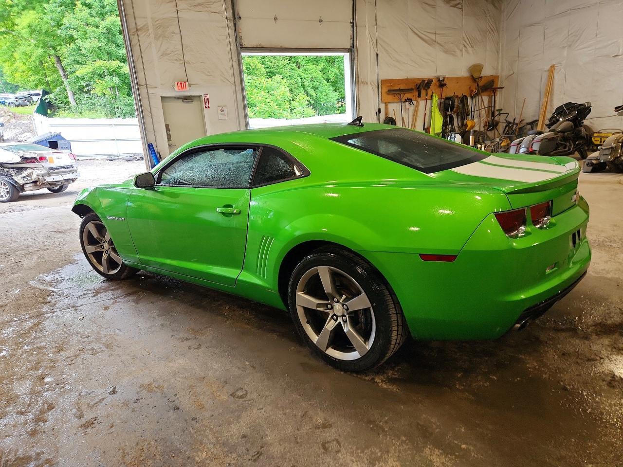 2011 Chevrolet Camaro 2ss Green vin: 2G1FT1EW4B9121846